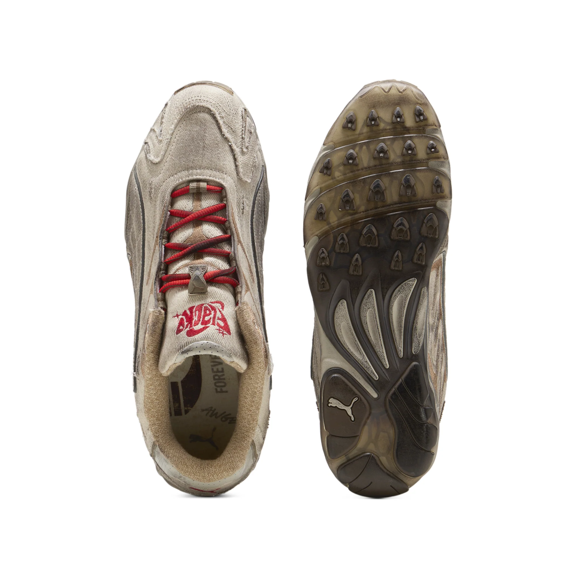 Puma x A$AP Rocky Inhale Distressed Canv Shoes - Image 4