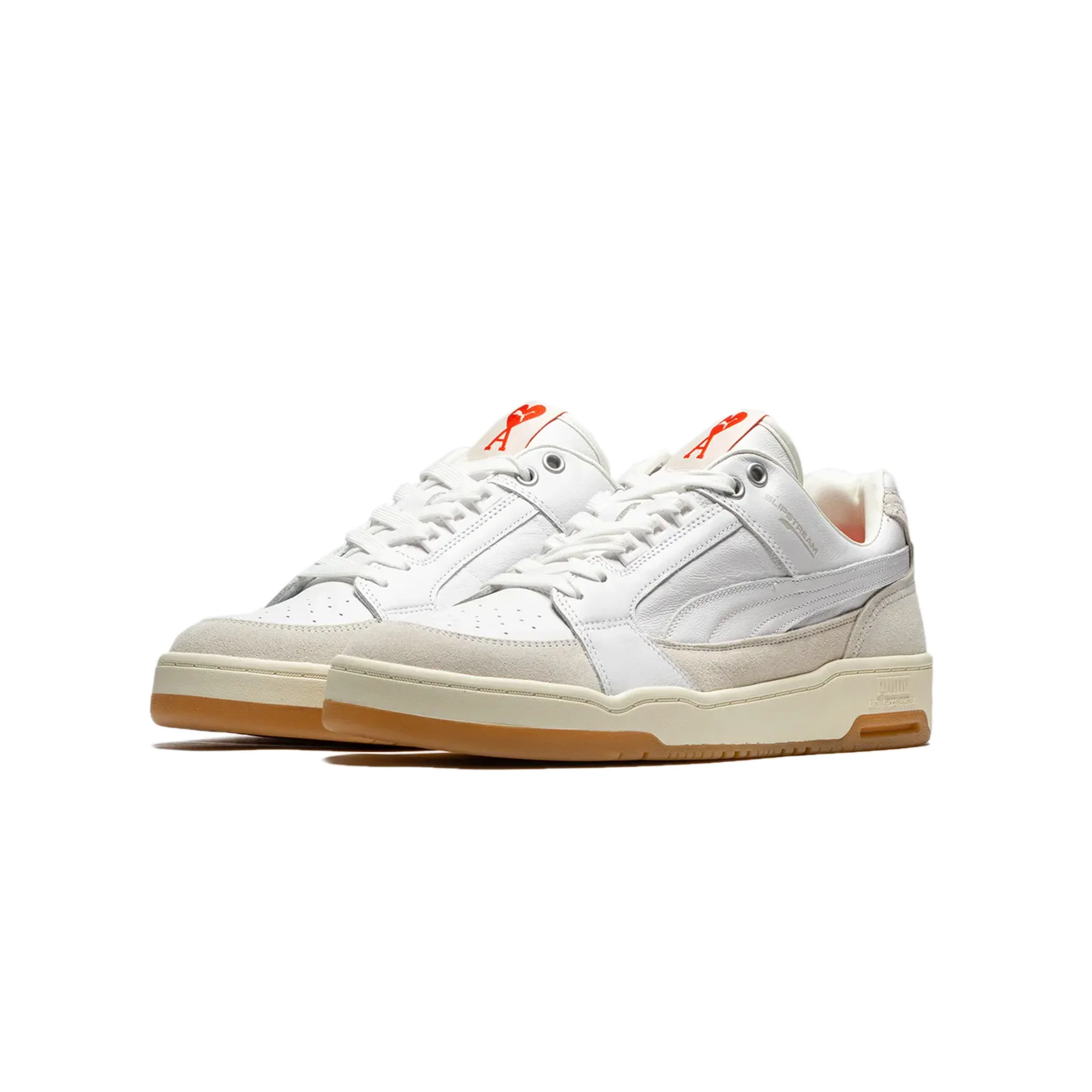 Puma Mens Slipstream Lo Ami Shoes 'Puma White/Pristine' - Image 2