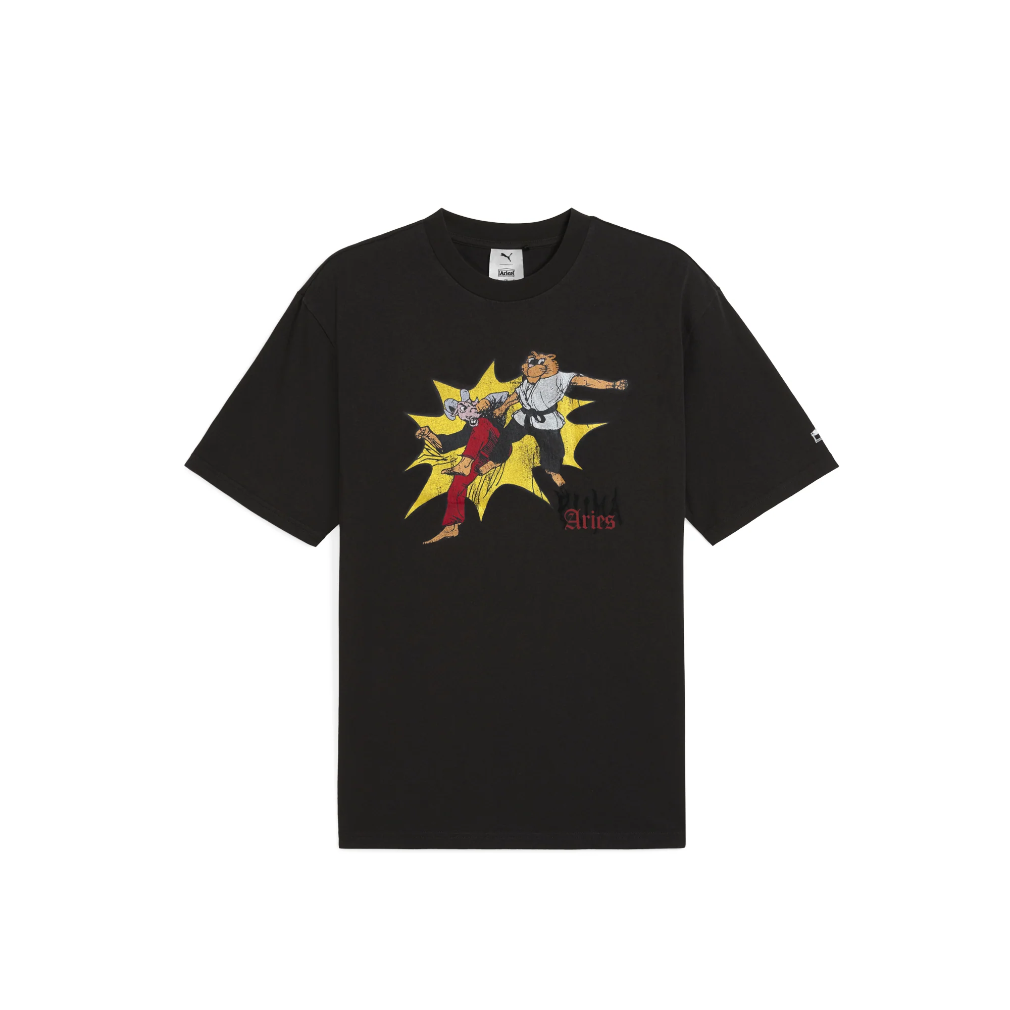 Puma x Aries Mens Graphic Tee