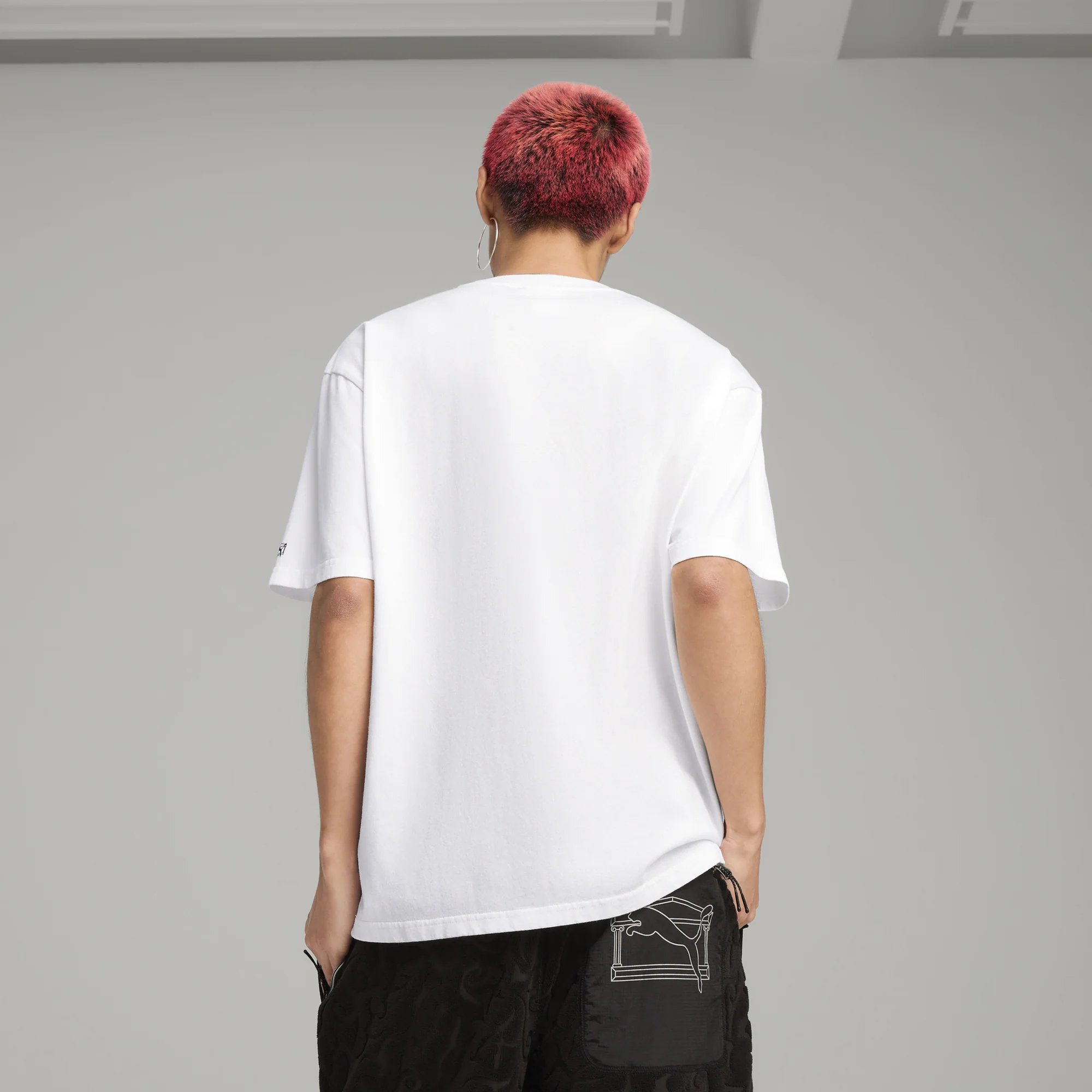 Puma x Aries Mens Graphic Tee - Image 3