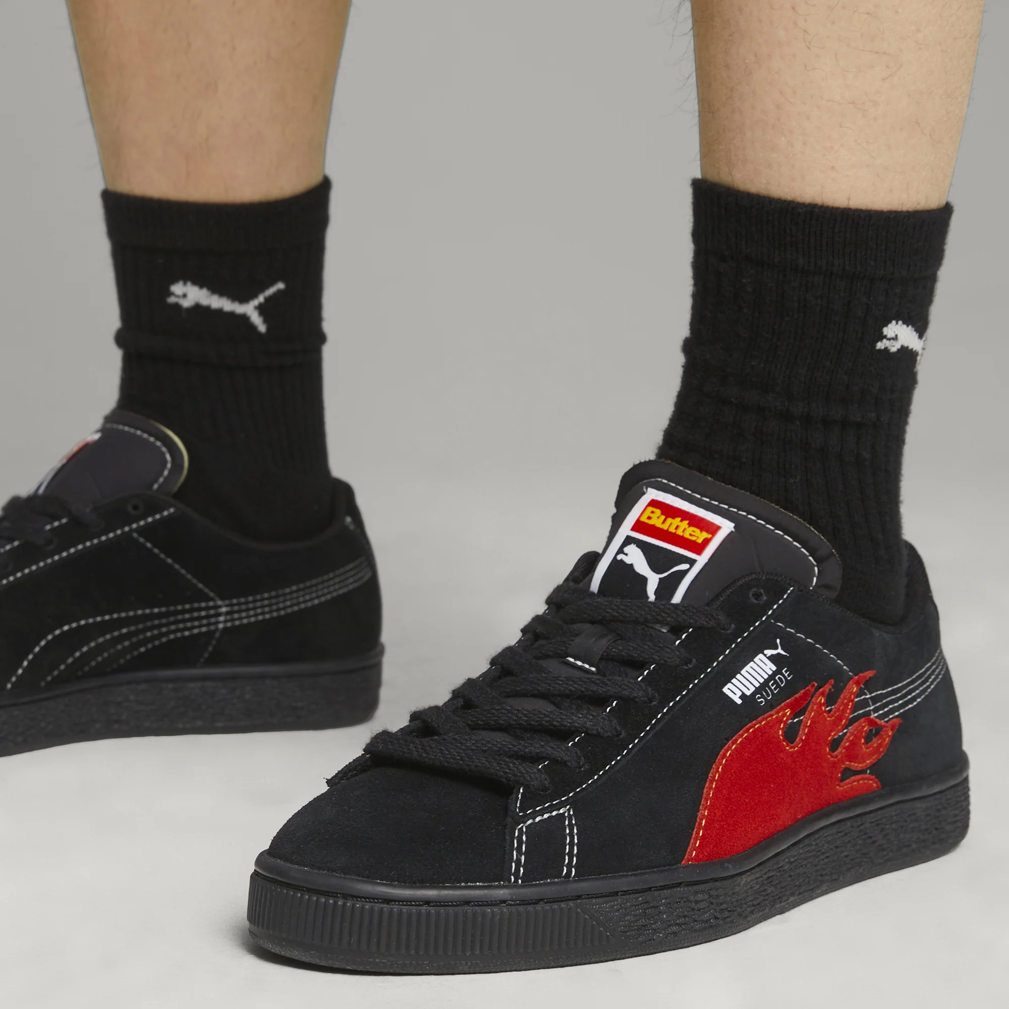 Puma x Butter Goods Mens Suede Classic Shoes - Image 4