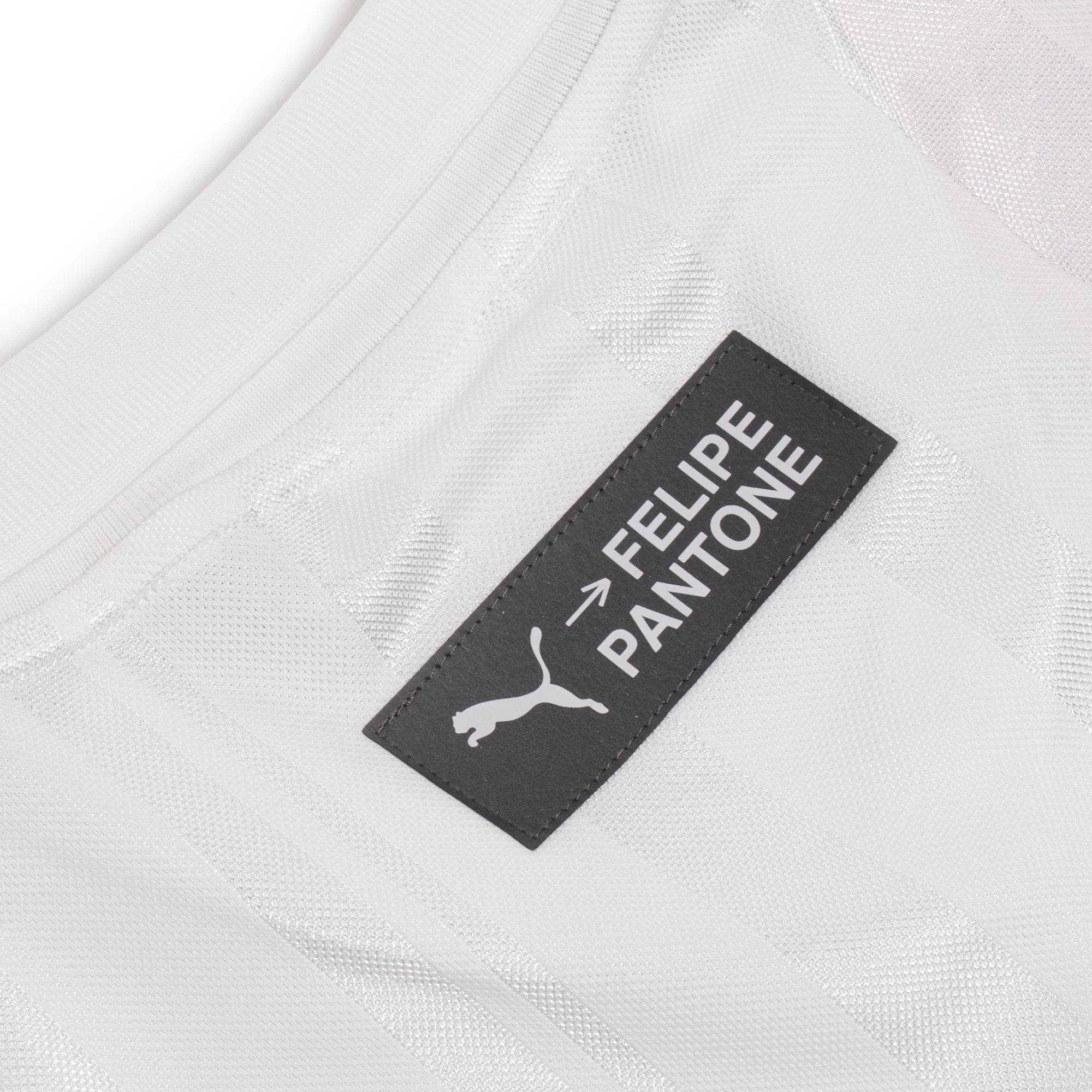Puma x Felipe Pantone Womens FB Jersey 'Puma White' - Image 3