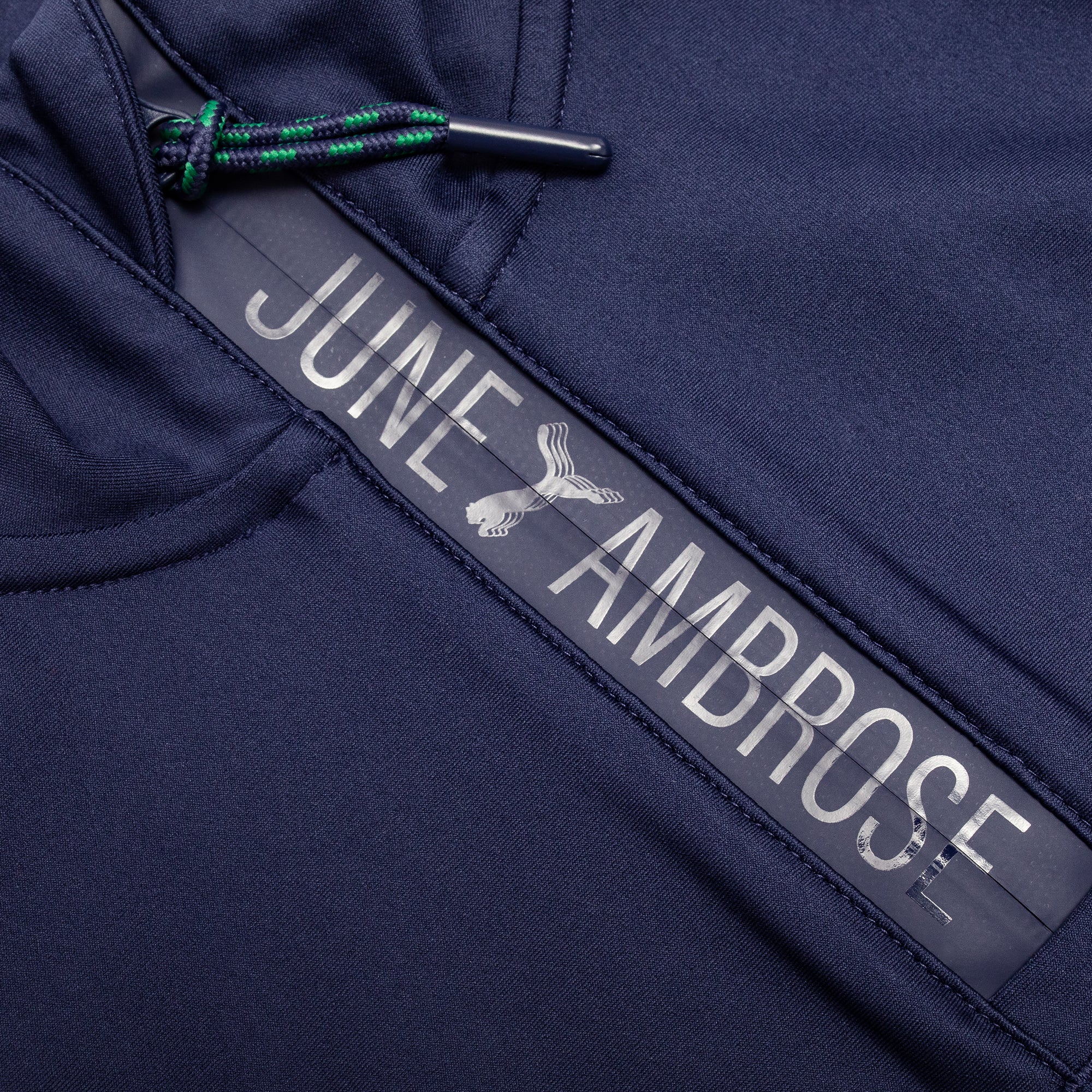Puma x June Ambrose Womens Shot Caller Athletic 1/4 Zip - Image 3