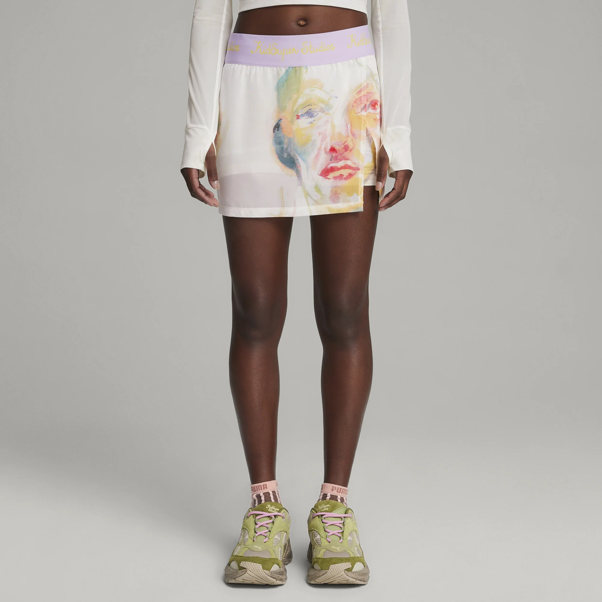 Puma x Kidsuper Womens Skirt - Image 2