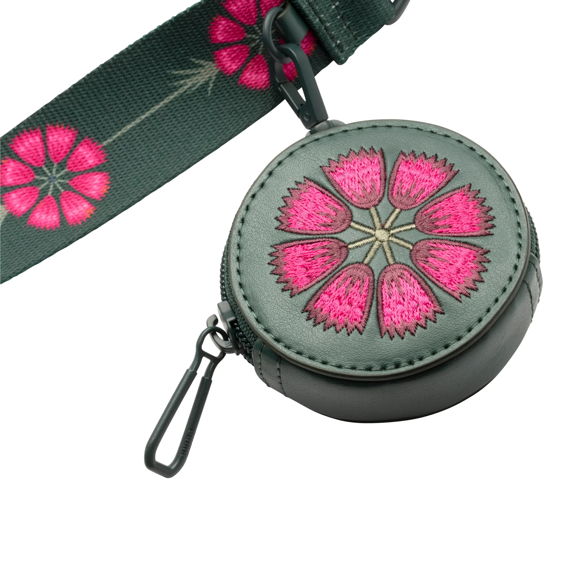 Puma x Liberty Womens Wild Garden Mini Crossbody 'Green Gables' - Image 3