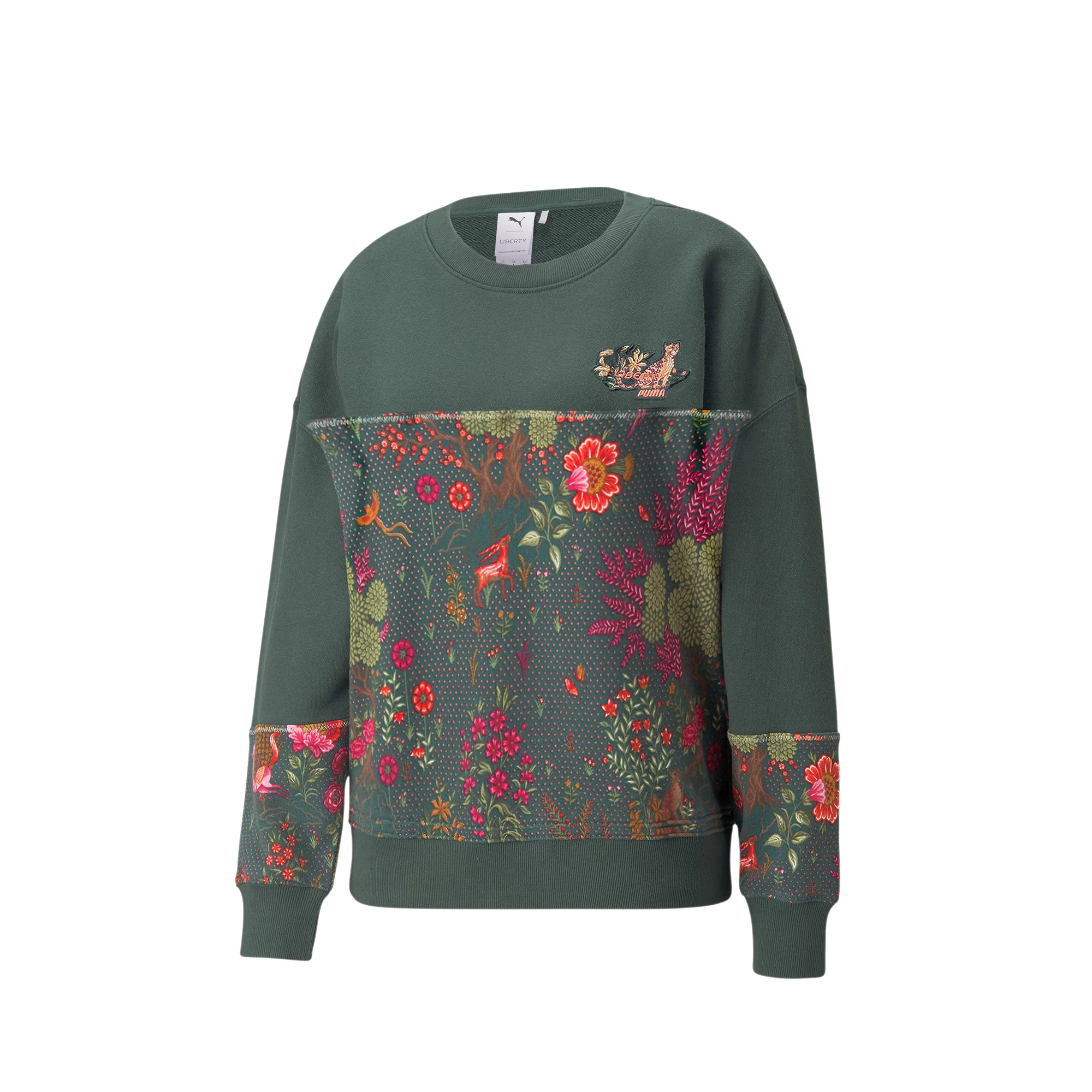Puma x Liberty Womens Crew 'Green Gables'