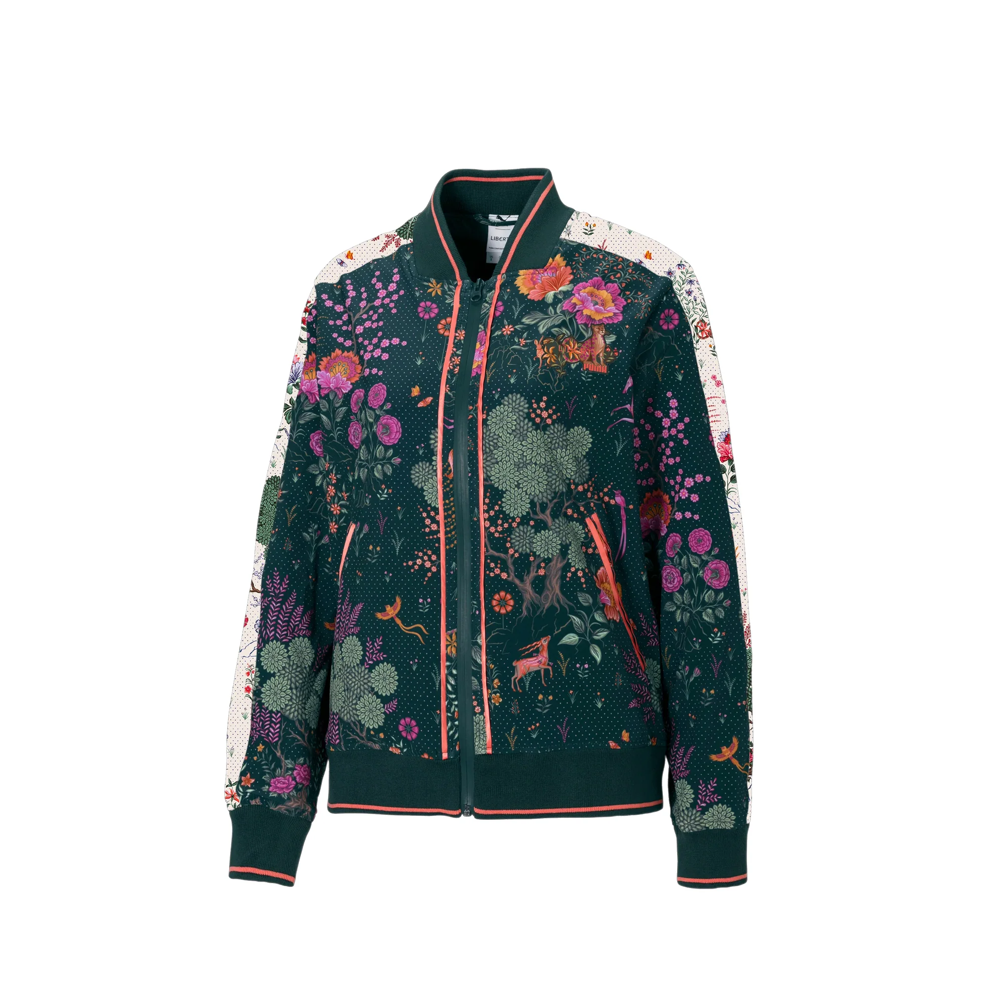 Puma x Liberty Womens Track Top 'Green Gables AOP'