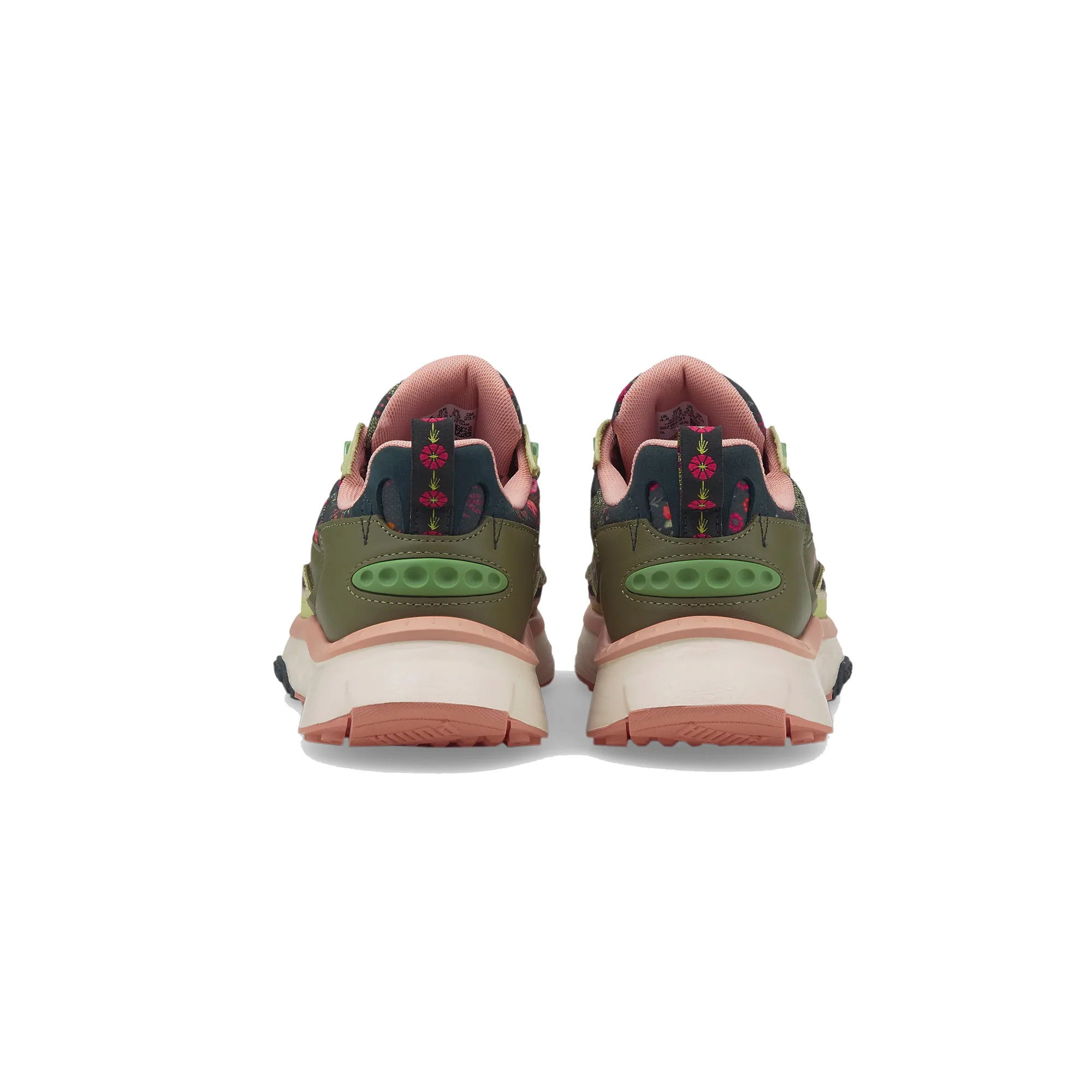 Puma x Liberty Womens Wild Rider 2 Shoes 'Beechnut-Olivine' - Image 3