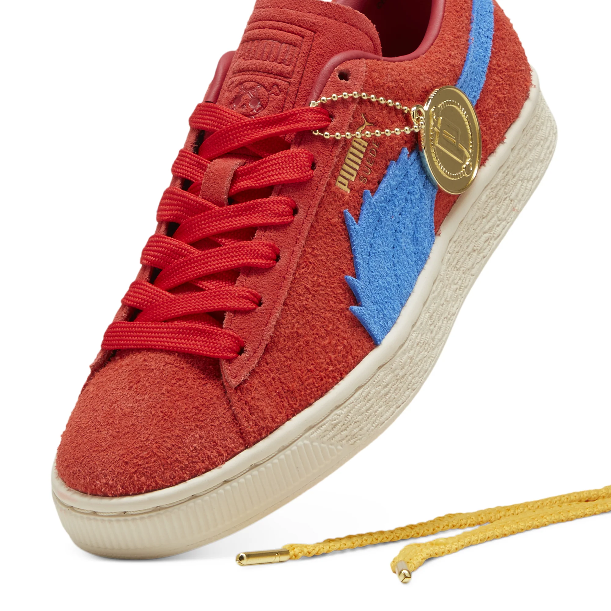 Puma x One Piece Mens Suede Shoes - Image 4