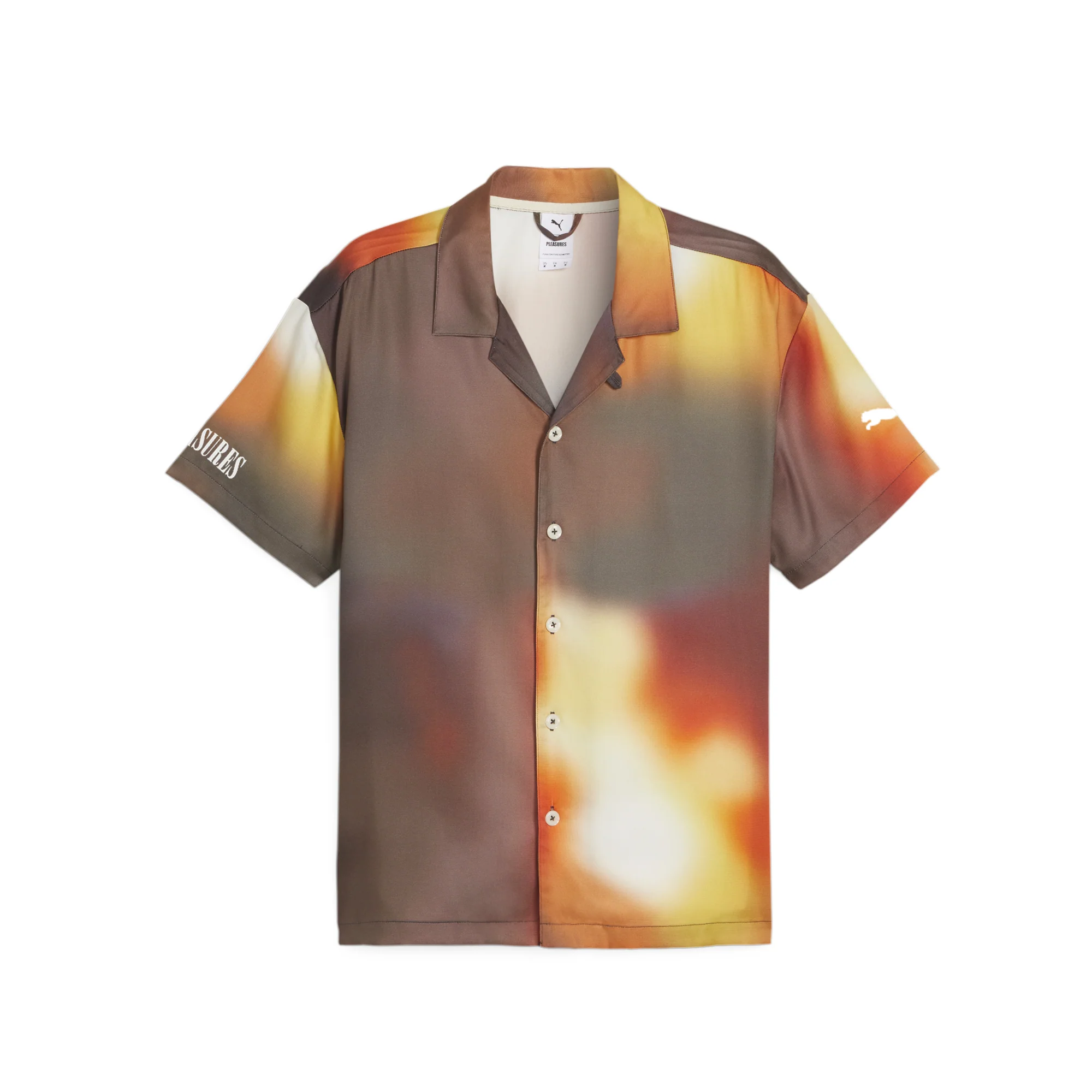 Puma x Pleasures Mens AOP Shirt