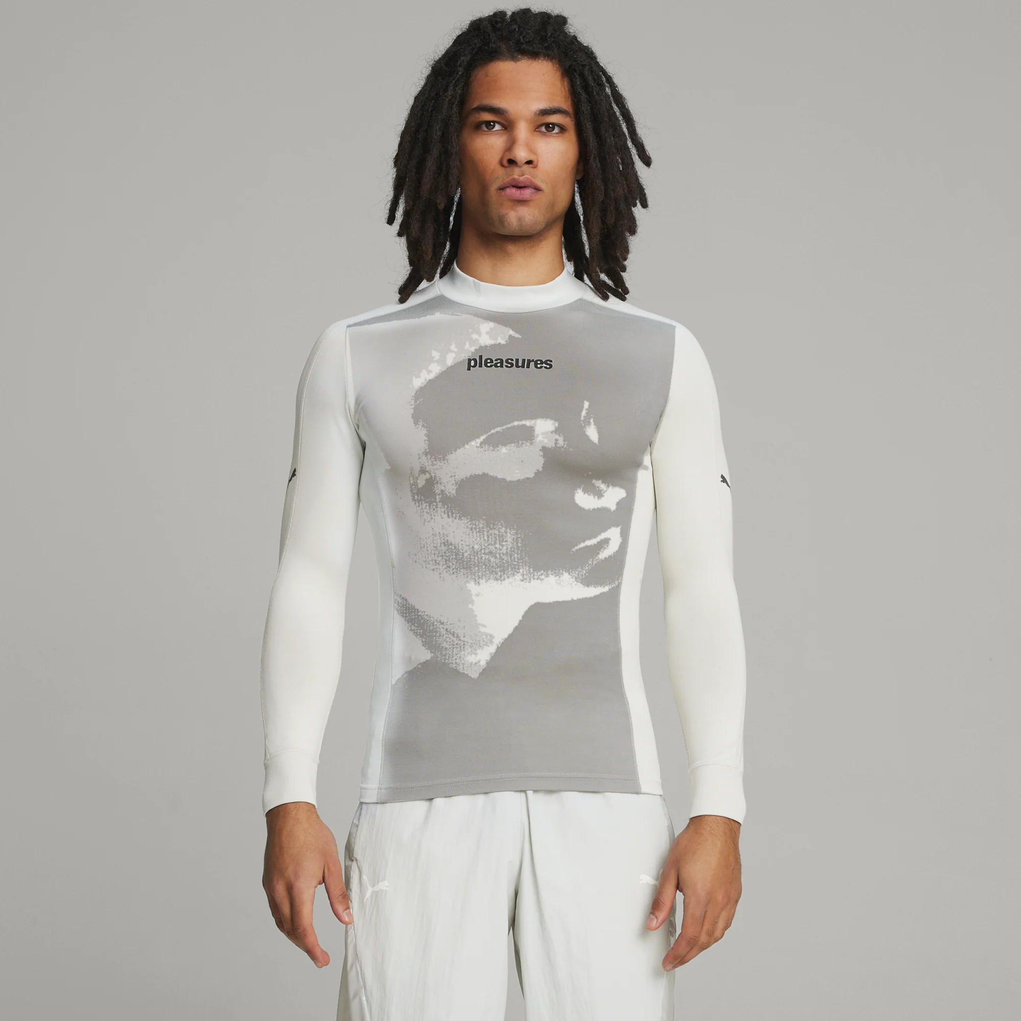 Puma x Pleasures Mens Base Layer LS Tee - Image 2