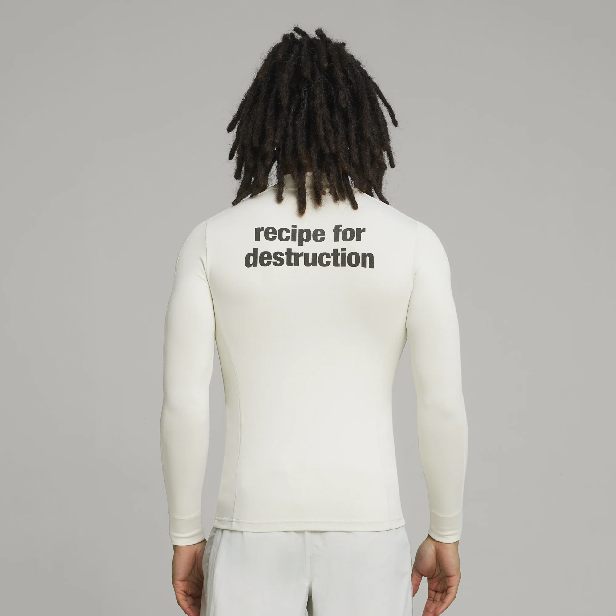 Puma x Pleasures Mens Base Layer LS Tee - Image 3