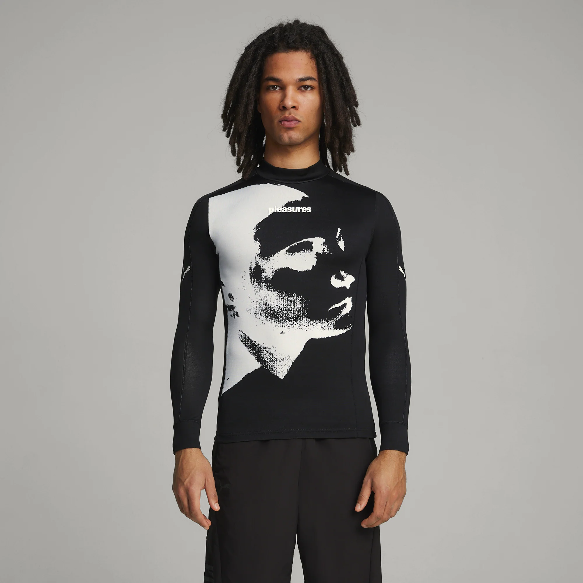 Puma x Pleasures Mens Base Layer LS Tee - Image 2