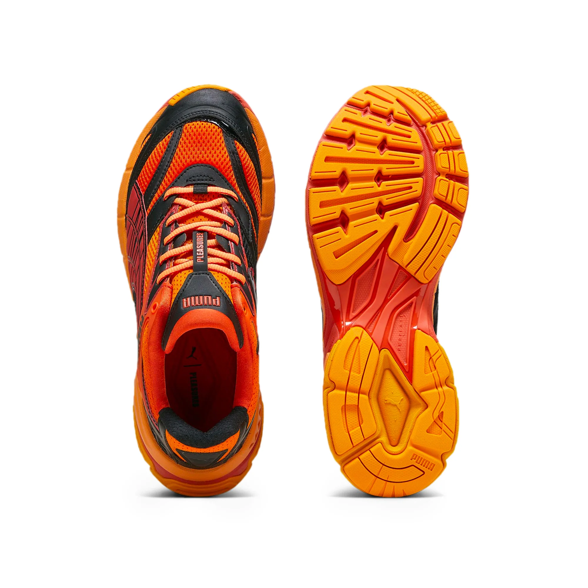 Puma x Pleasures Mens Velophasis Layers Shoes - Image 4