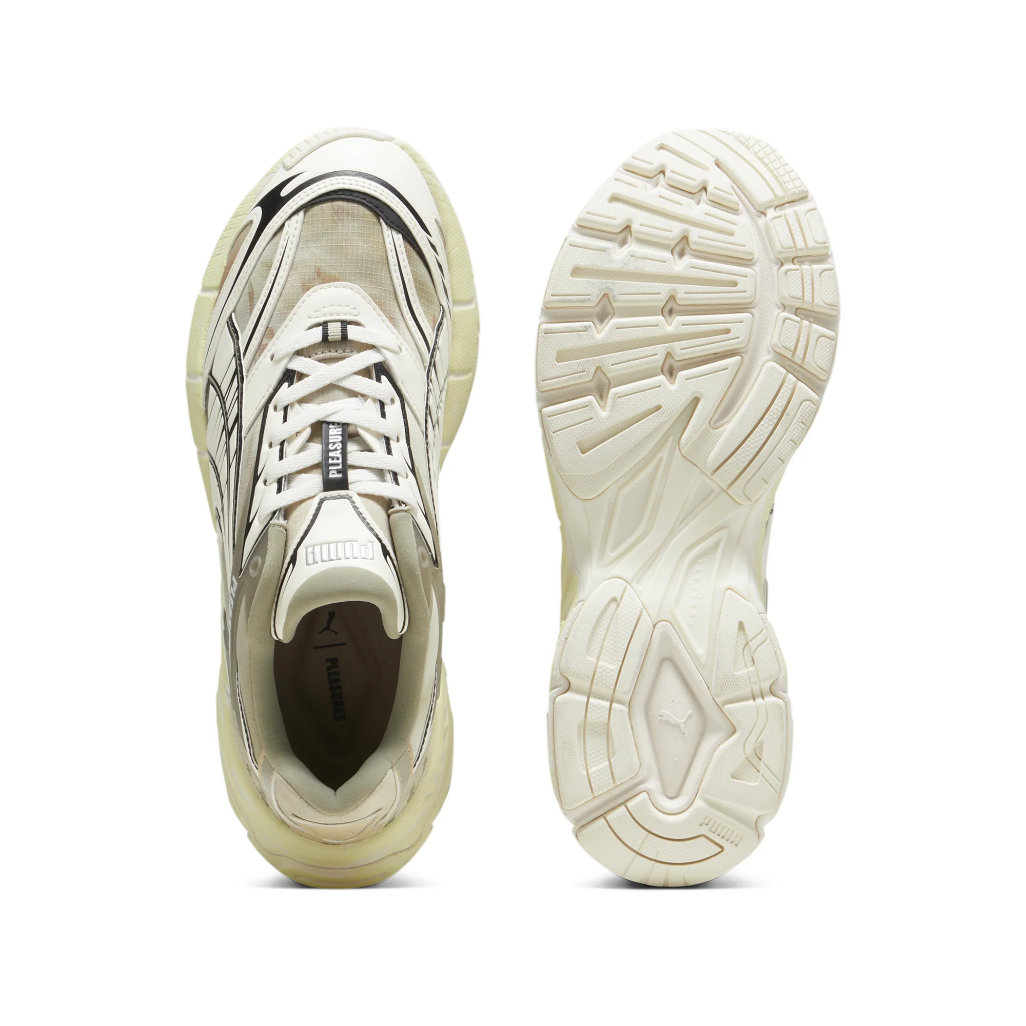Puma x Pleasures Mens Velophasis Overdyed Shoes - Image 4