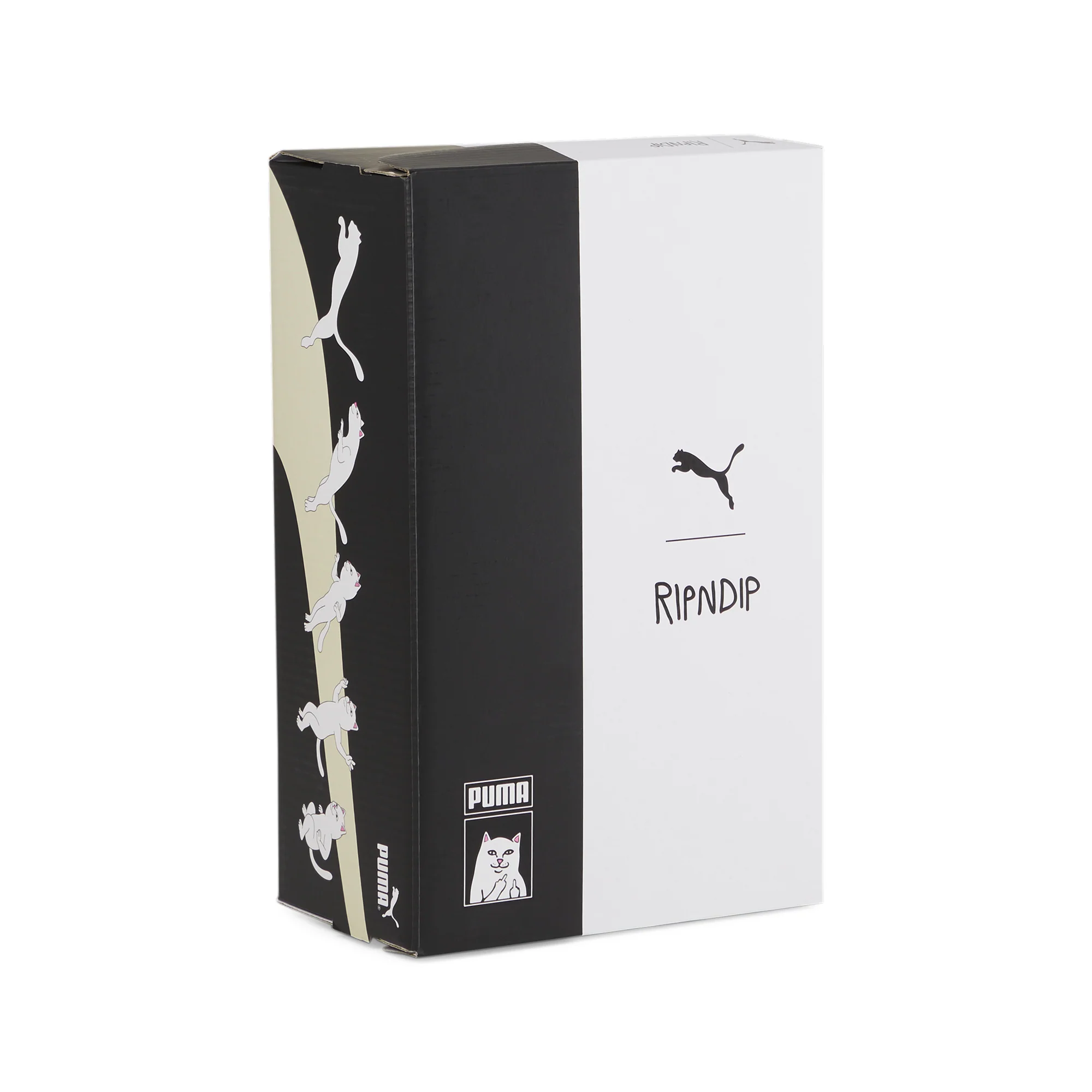 Puma x RIPNDIP Mens Suede Black Shoes - Image 4
