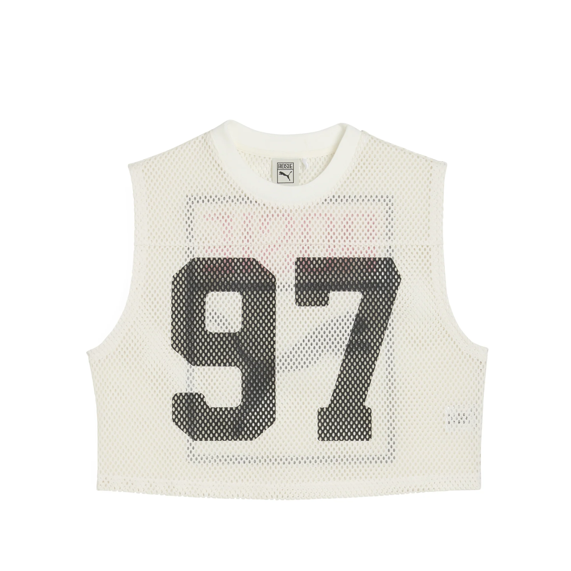 Puma x Rosé Womens Relaxed Mesh Top