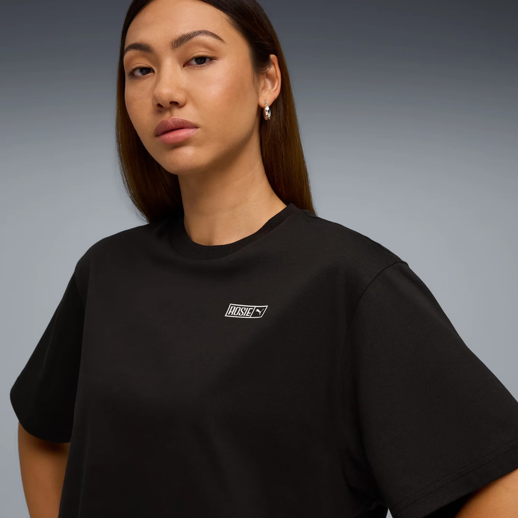Puma x Rosé Womens Relaxed Tee - Image 4