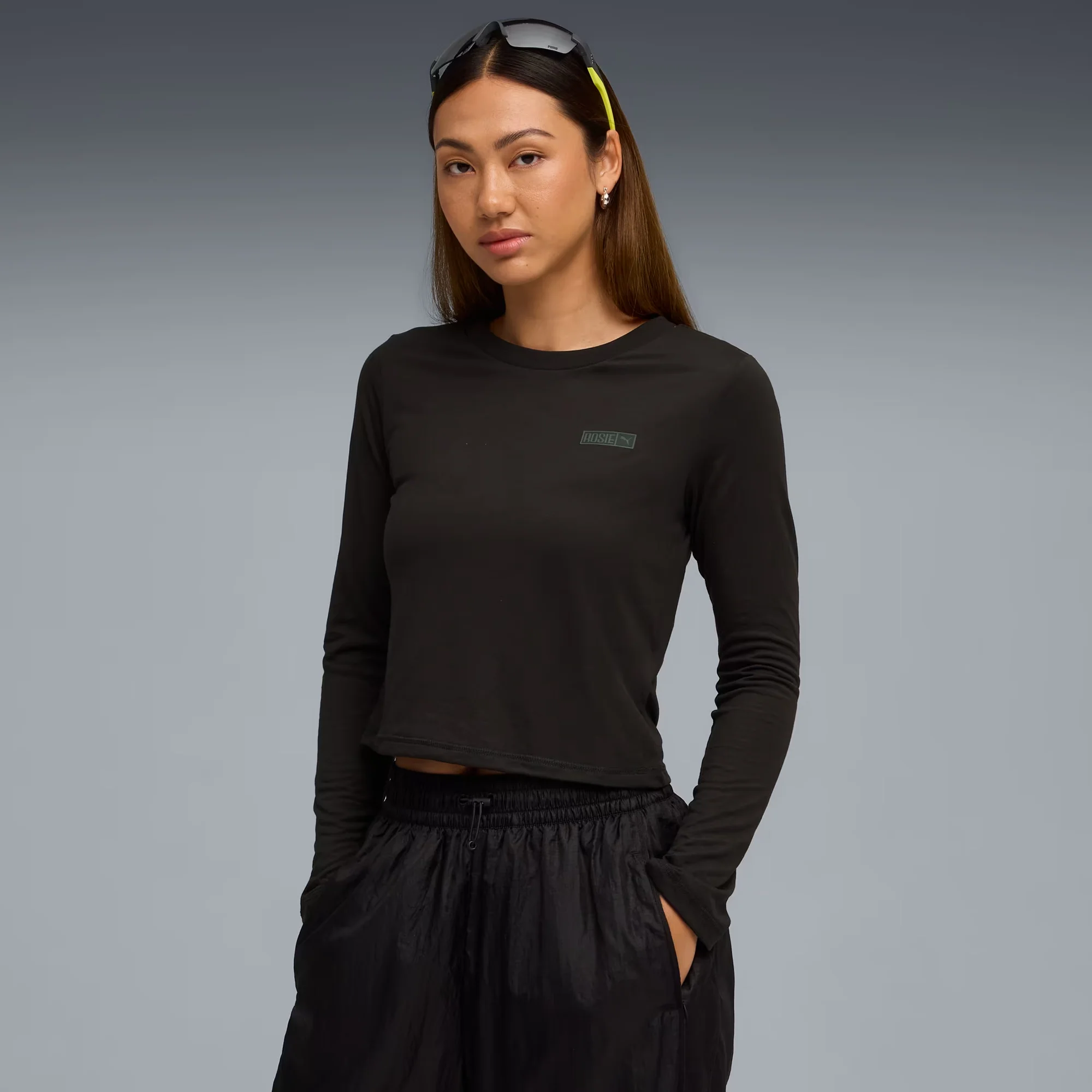 Puma x Rosé Womens Slim Longsleeve Tee - Image 2