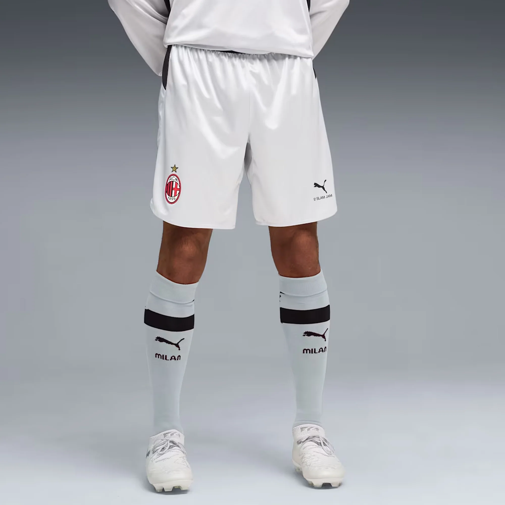 Puma x AC Milan x Slam Jam Mens Shorts - Image 2