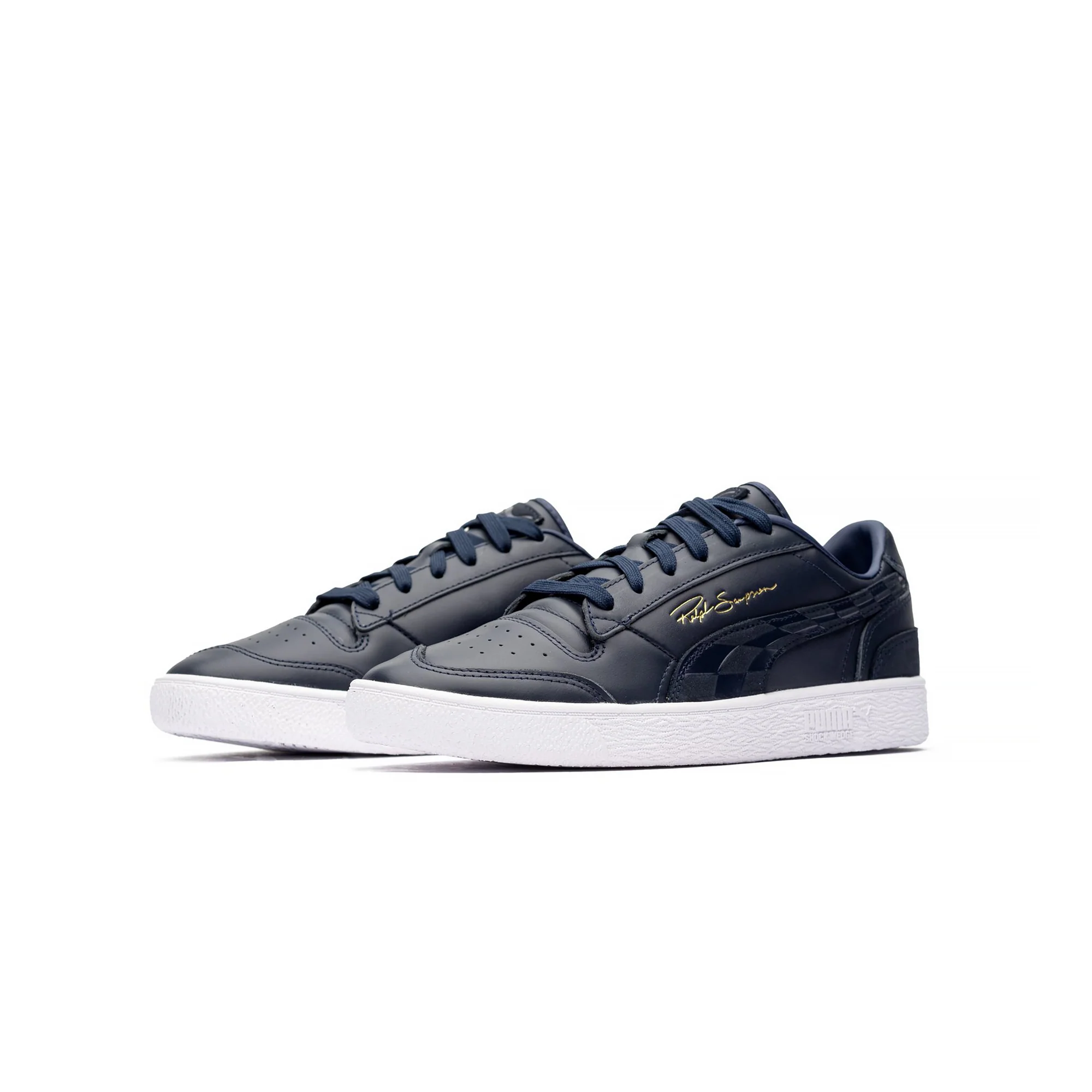 Puma Mens Ralph Sampson x TMC Shoes 'Peacoat' - Image 2
