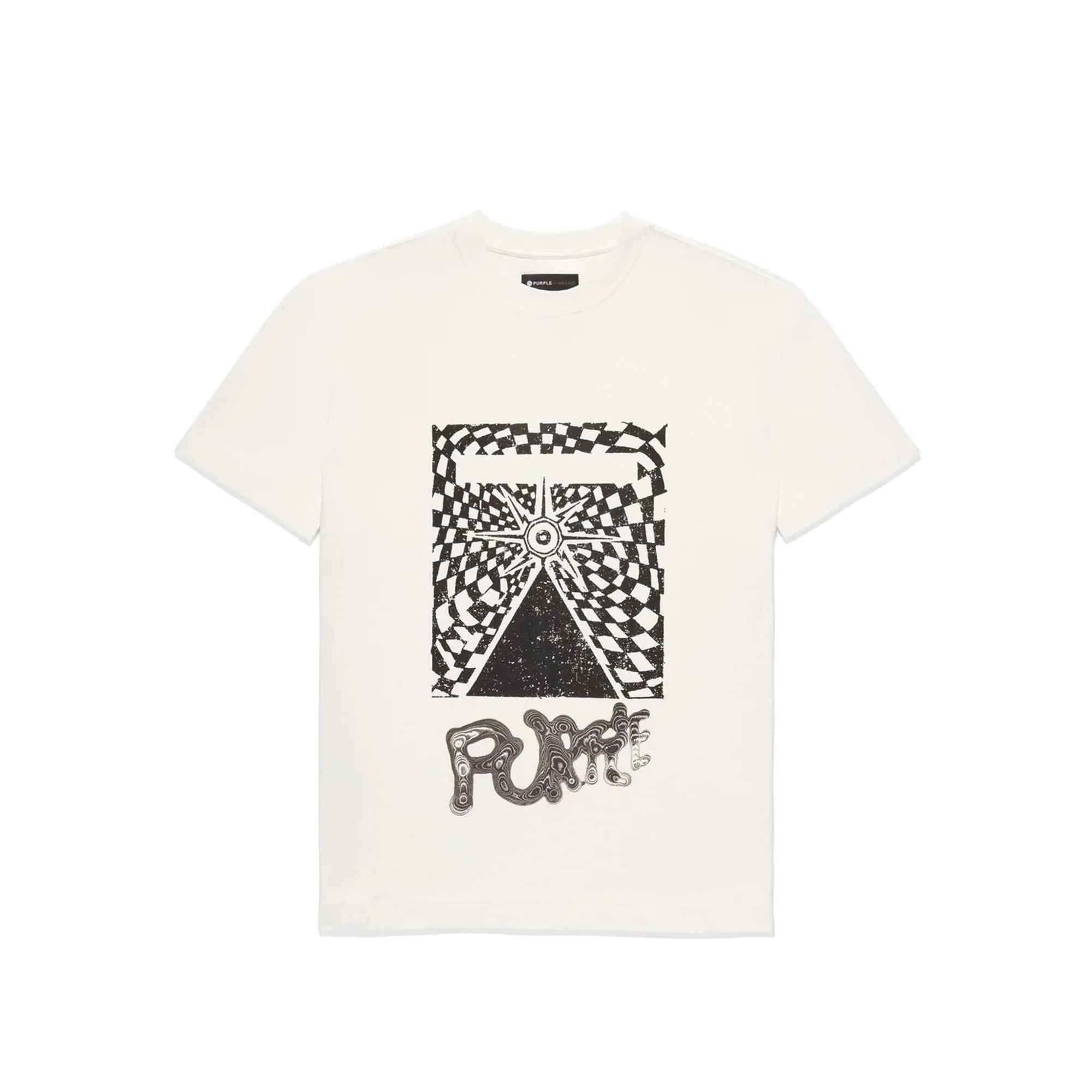 Purple Brand Mens Cosmic Journey Textured SS Tee