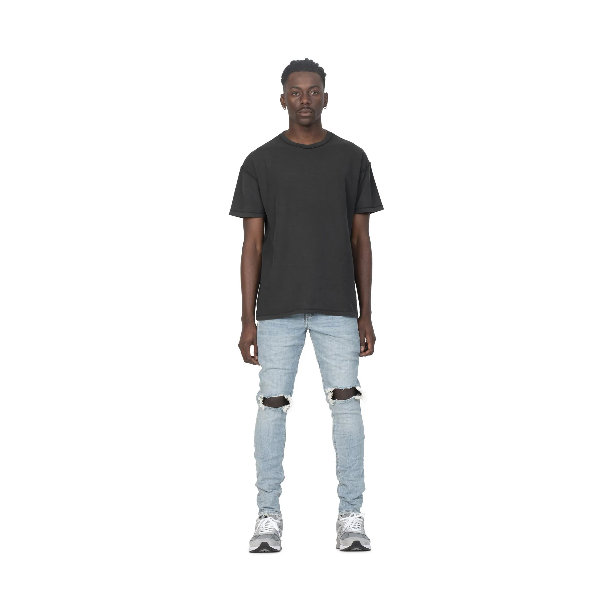 Purple Brand Mens Pants 'Light Indigo Blowout' - Image 3