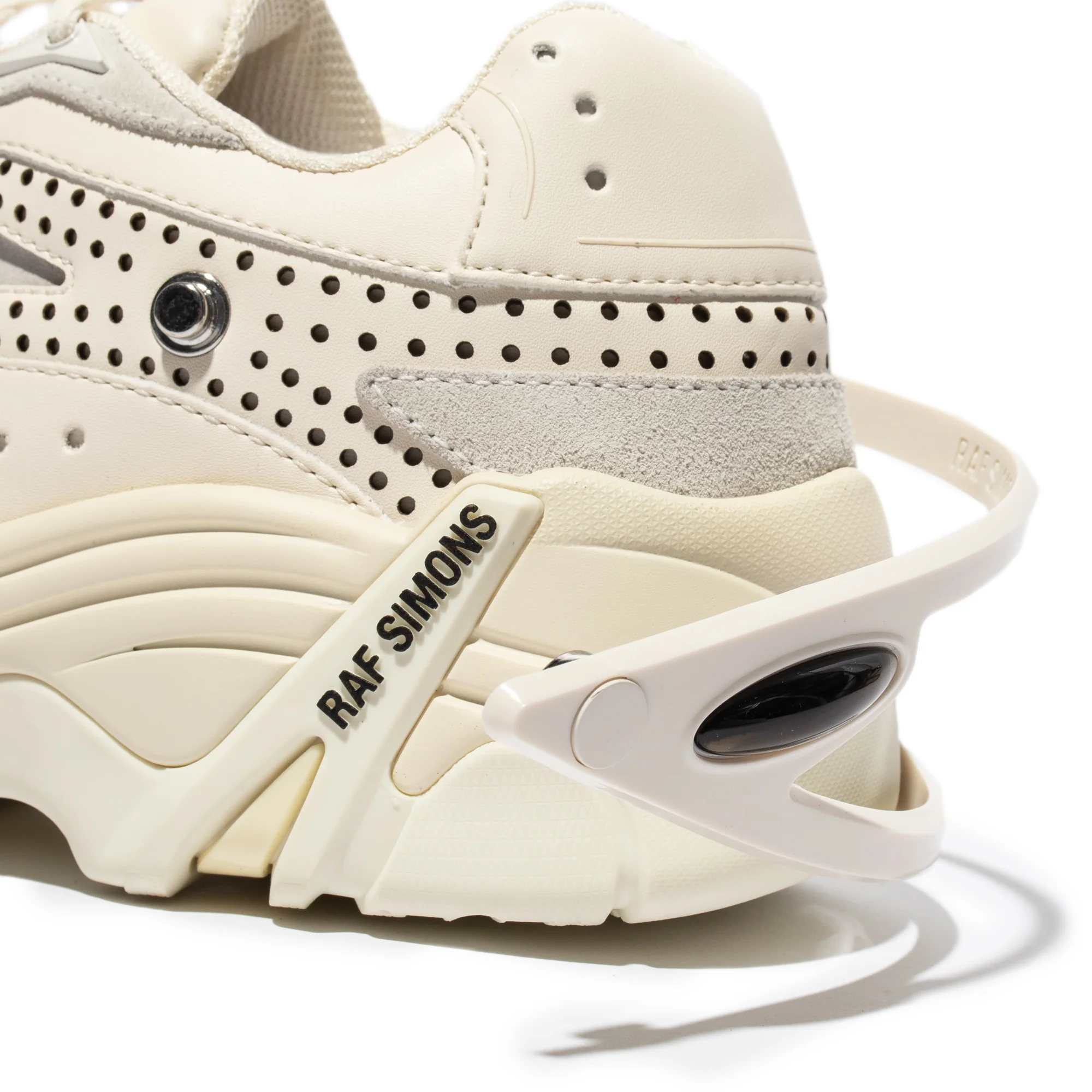Raf Simons Mens Cylon-21 Shoes 'Off White' - Image 4