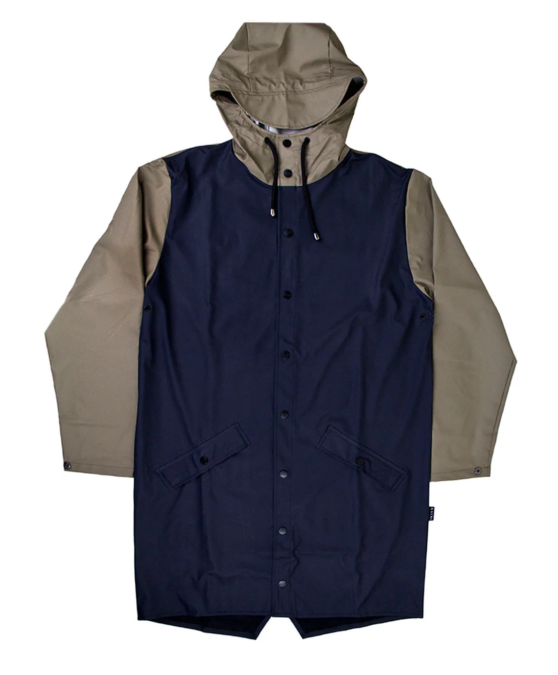 RAINS Long Jacket (Blue)