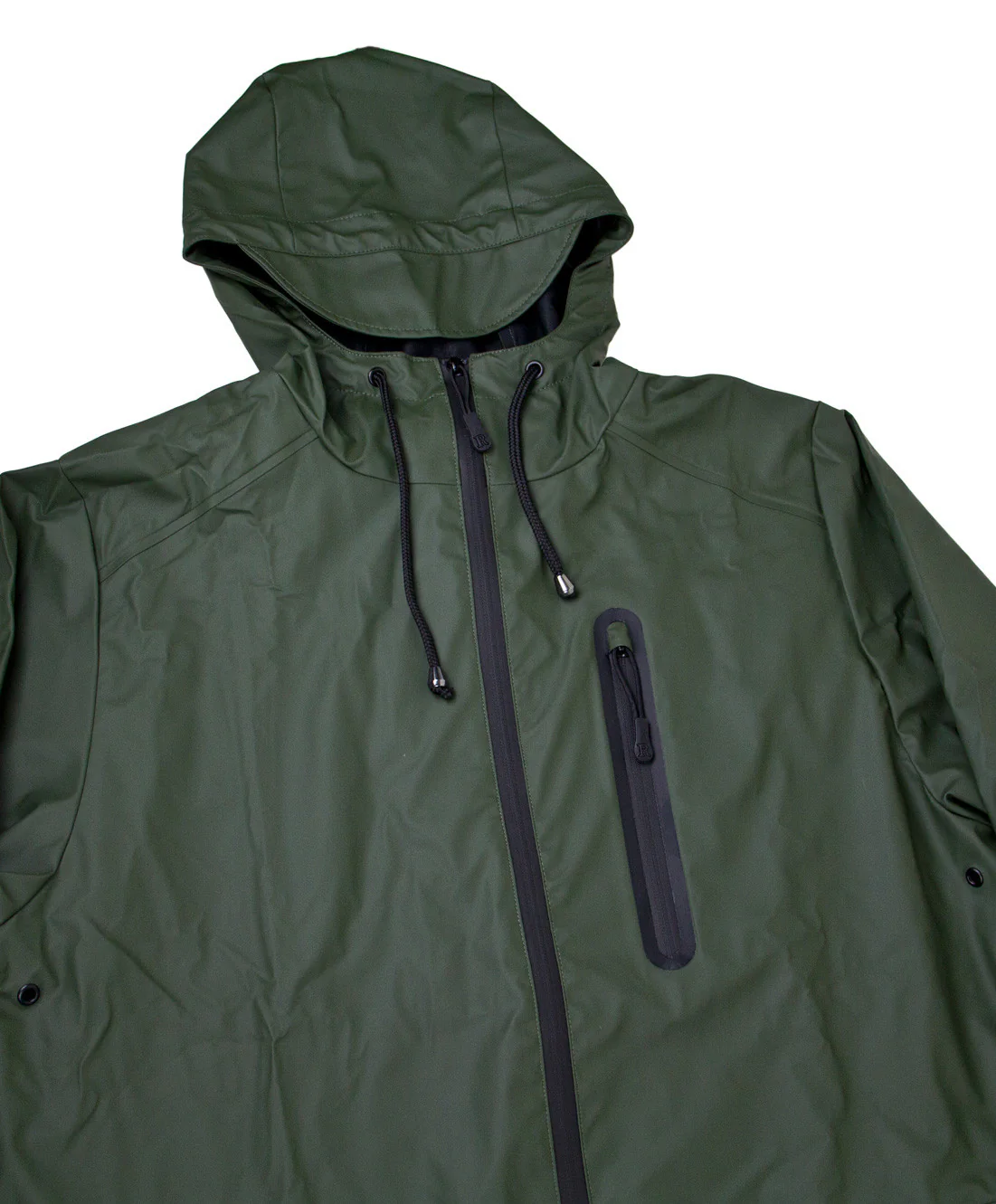 RAINS: Parka Coat (Green) - Image 3