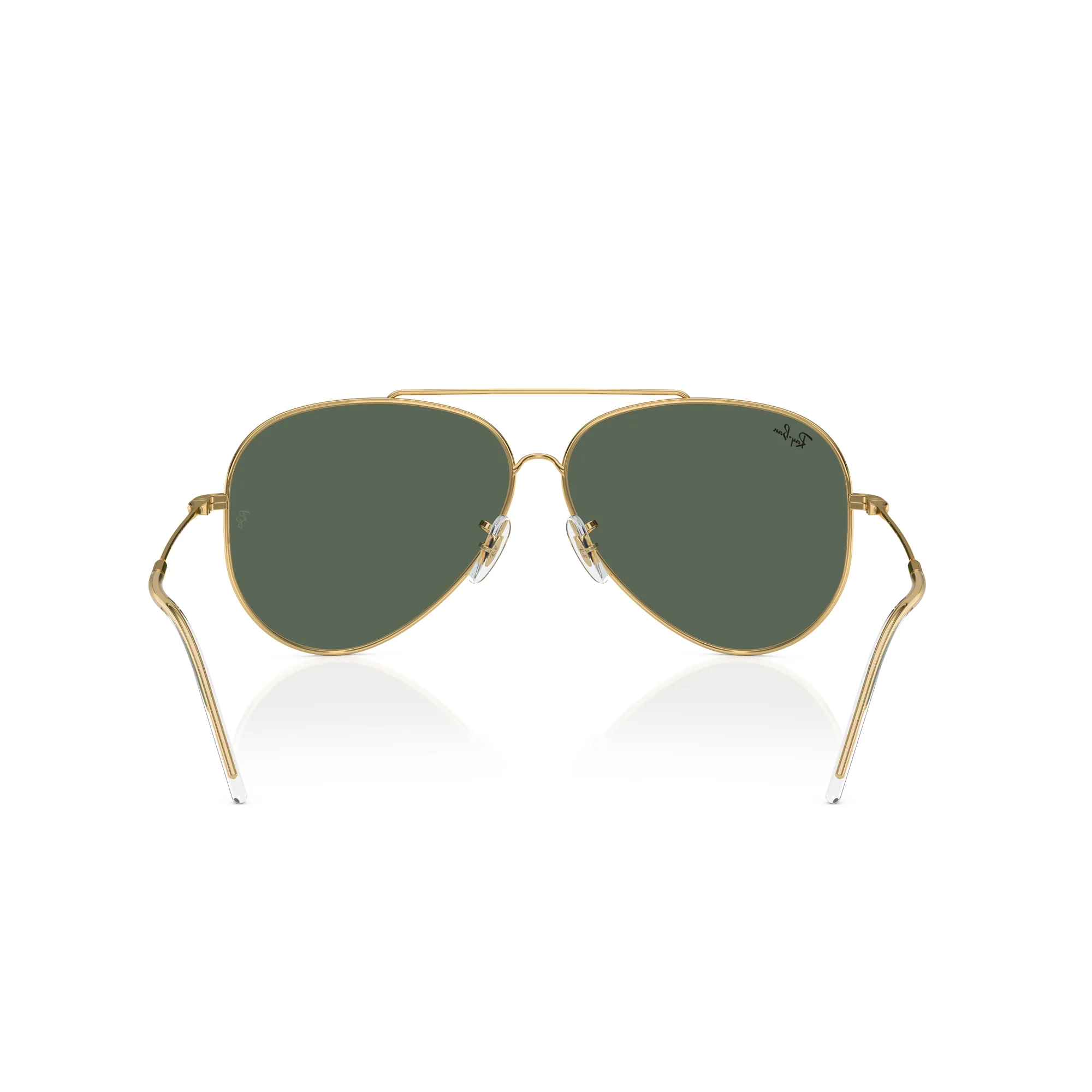 Ray-Ban Aviator Reverse Arista W/ Dark Green Sunglasses - Image 4