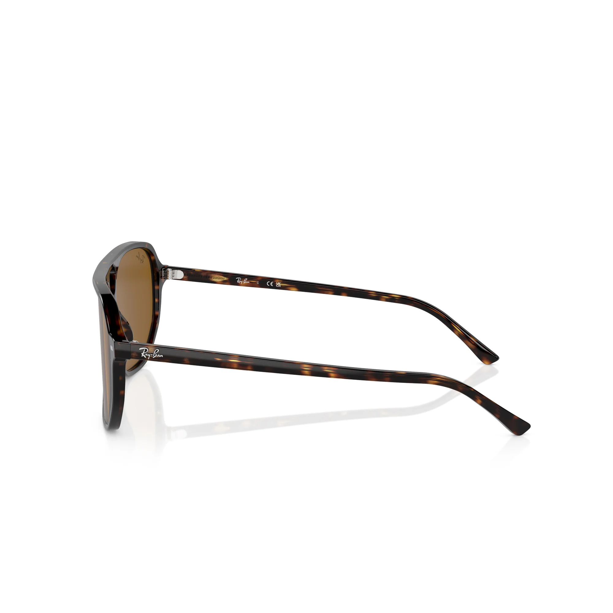Ray-Ban Bill One Havana W/ Brown Sunglasses - Image 3