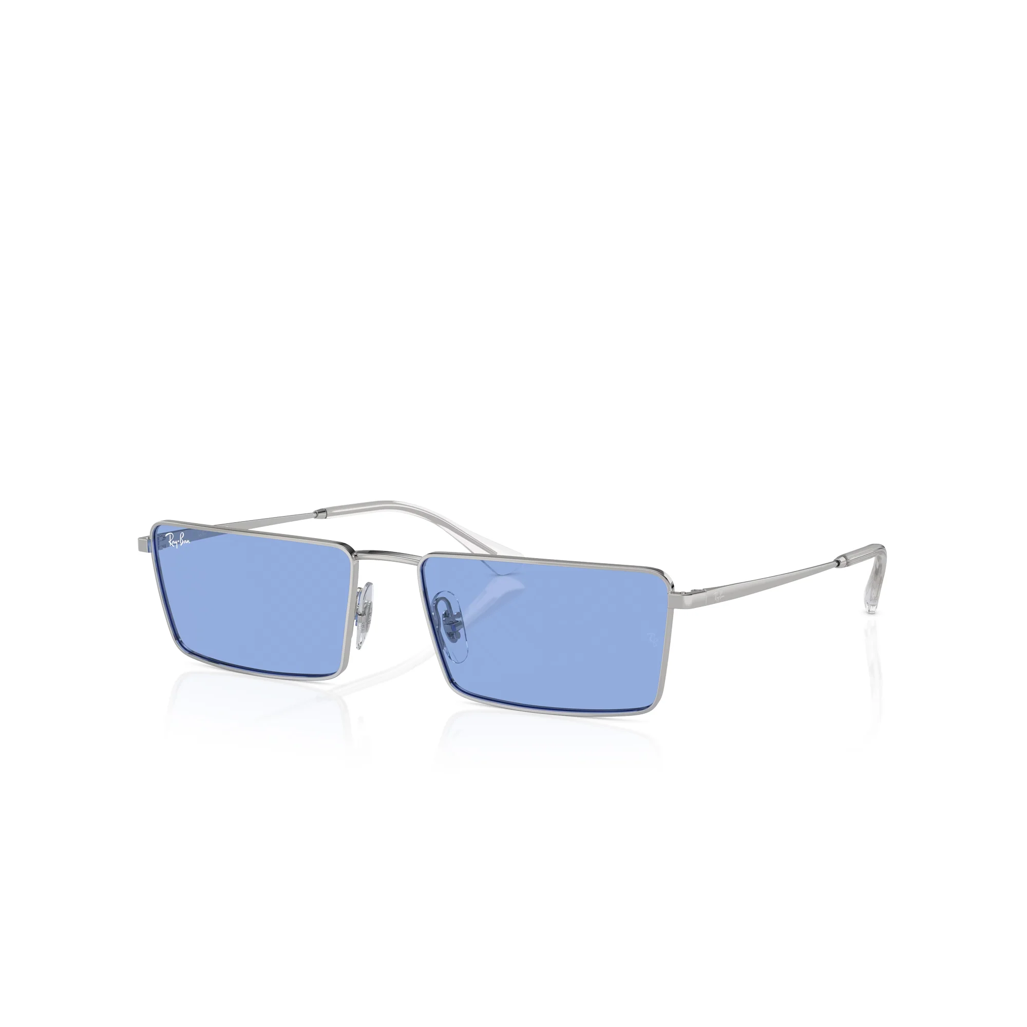 Ray-Ban EMY Silver W/ Blue Sunglasses - Image 2