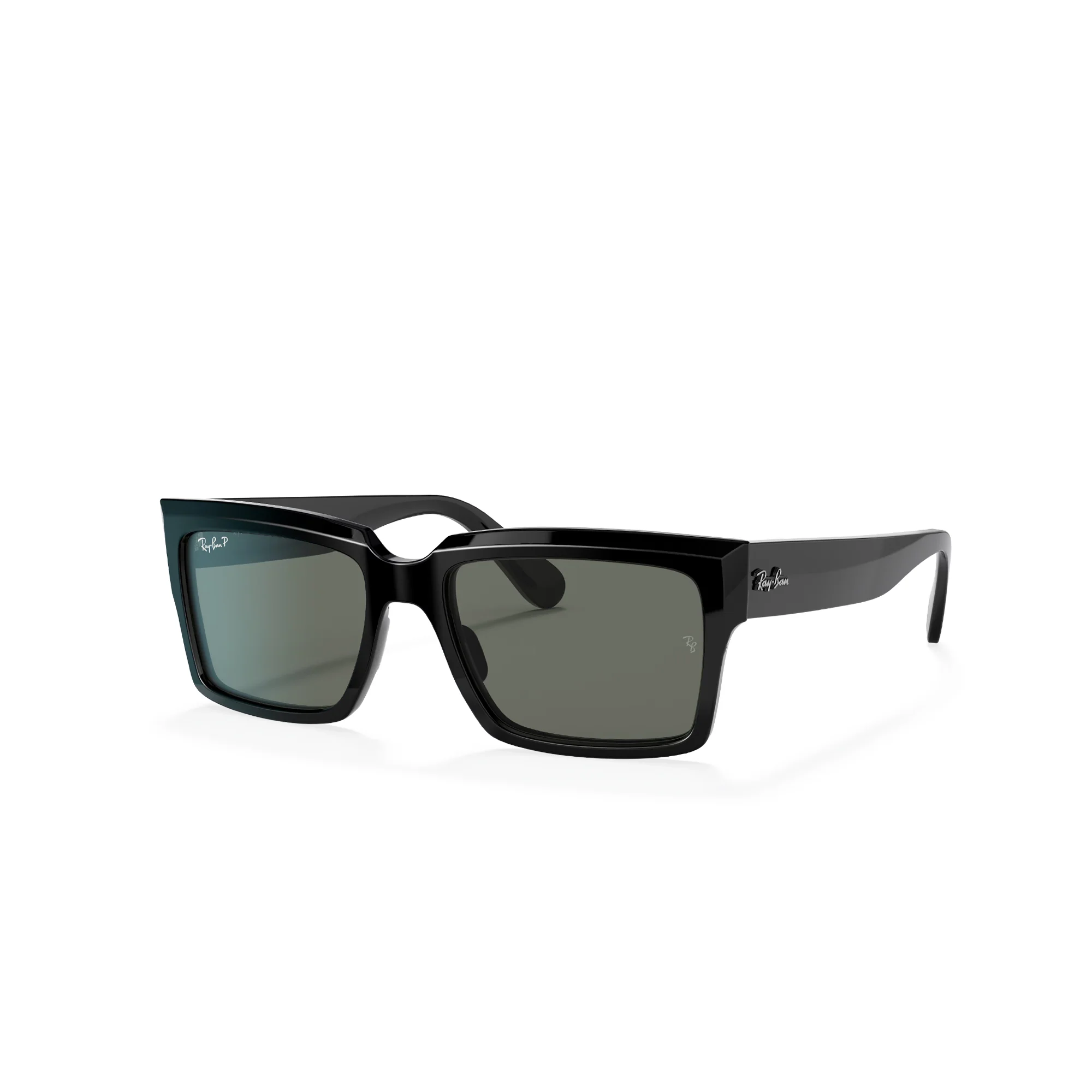 Ray-Ban Inverness Black W/ Polar Green Sunglasses - Image 2