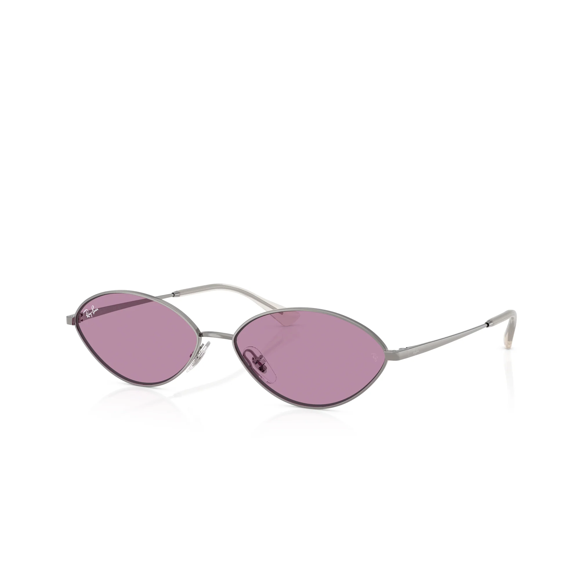 RAY-BAN Kai Gunmetal W/ Dark Violet Sunglasses - Image 2