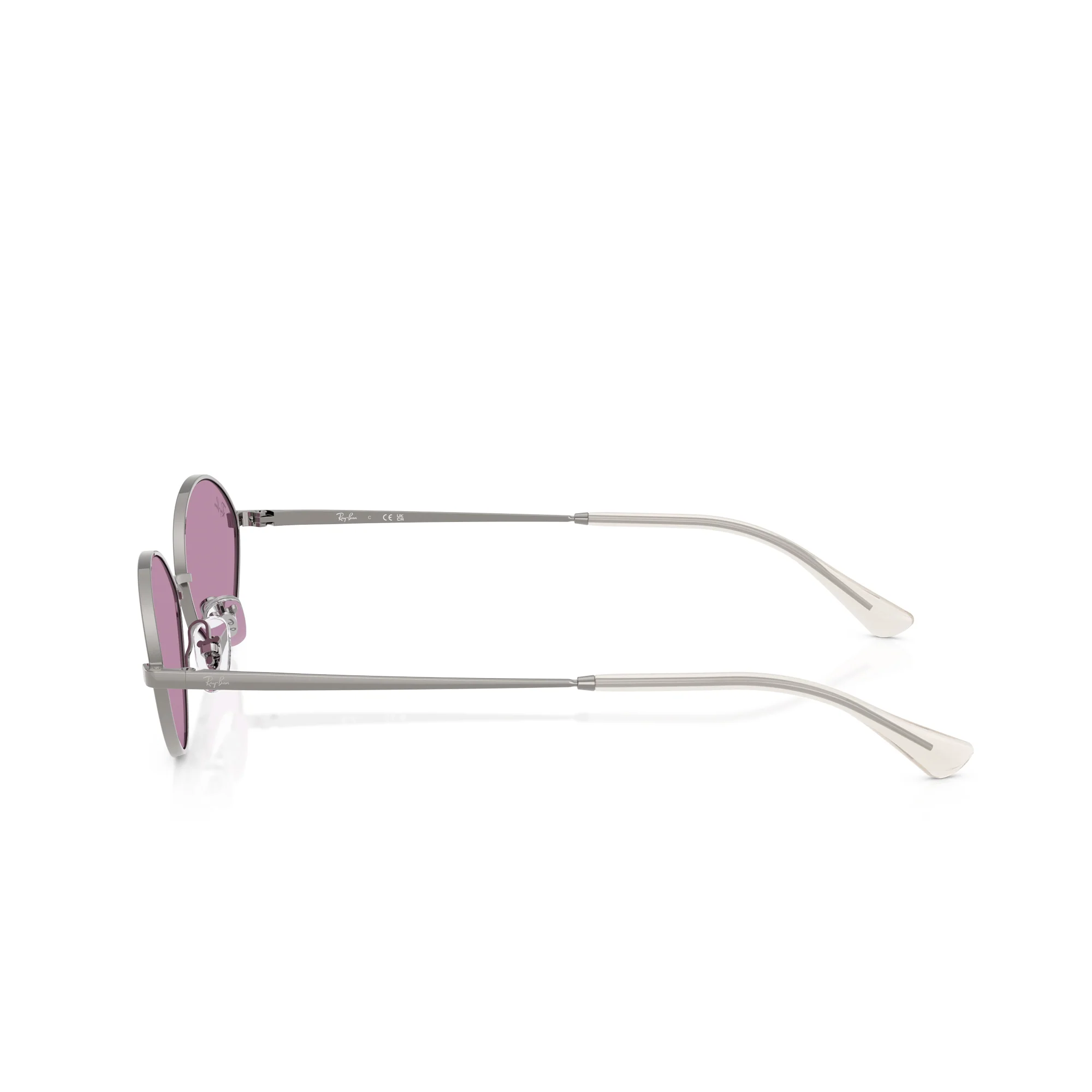 RAY-BAN Kai Gunmetal W/ Dark Violet Sunglasses - Image 3