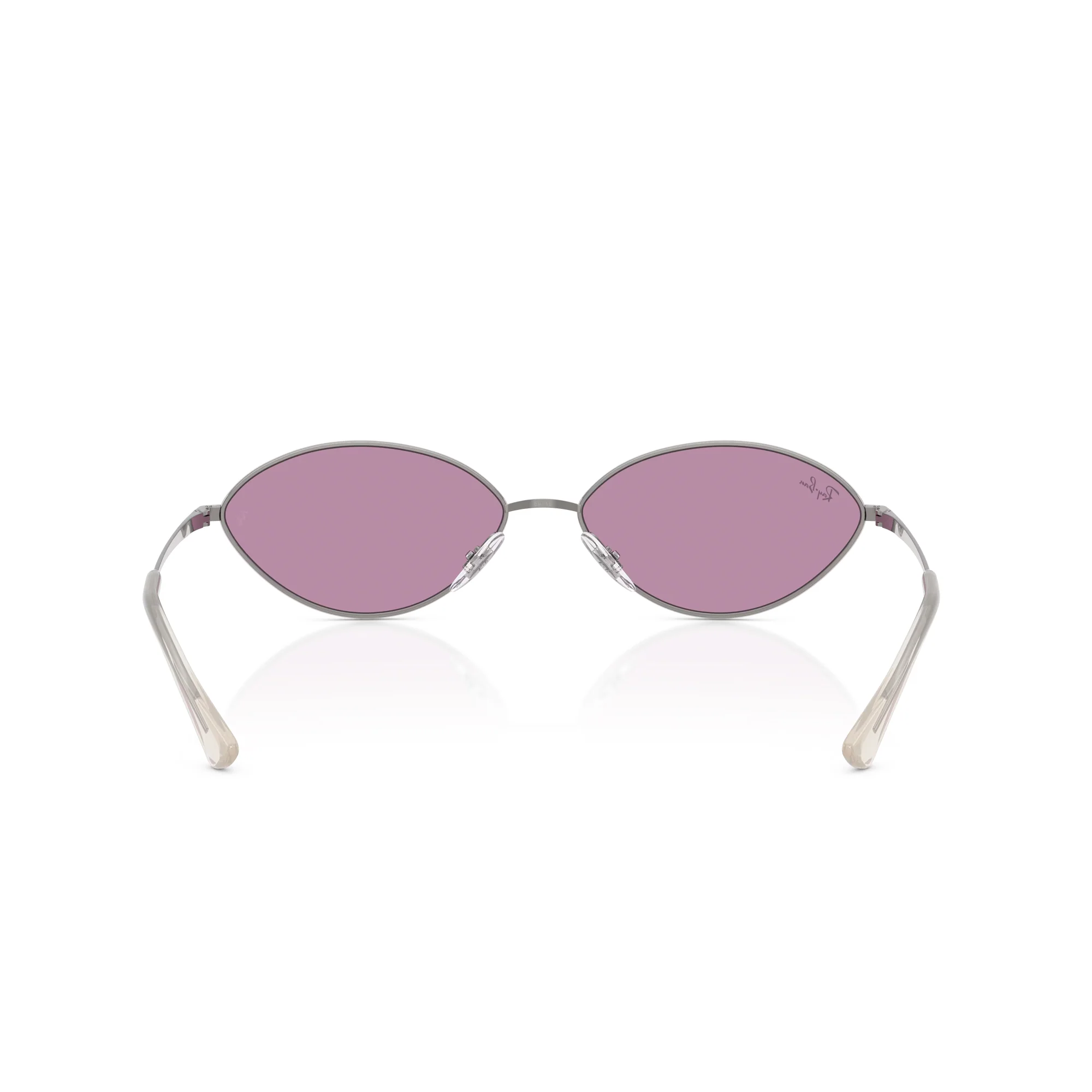 RAY-BAN Kai Gunmetal W/ Dark Violet Sunglasses - Image 4