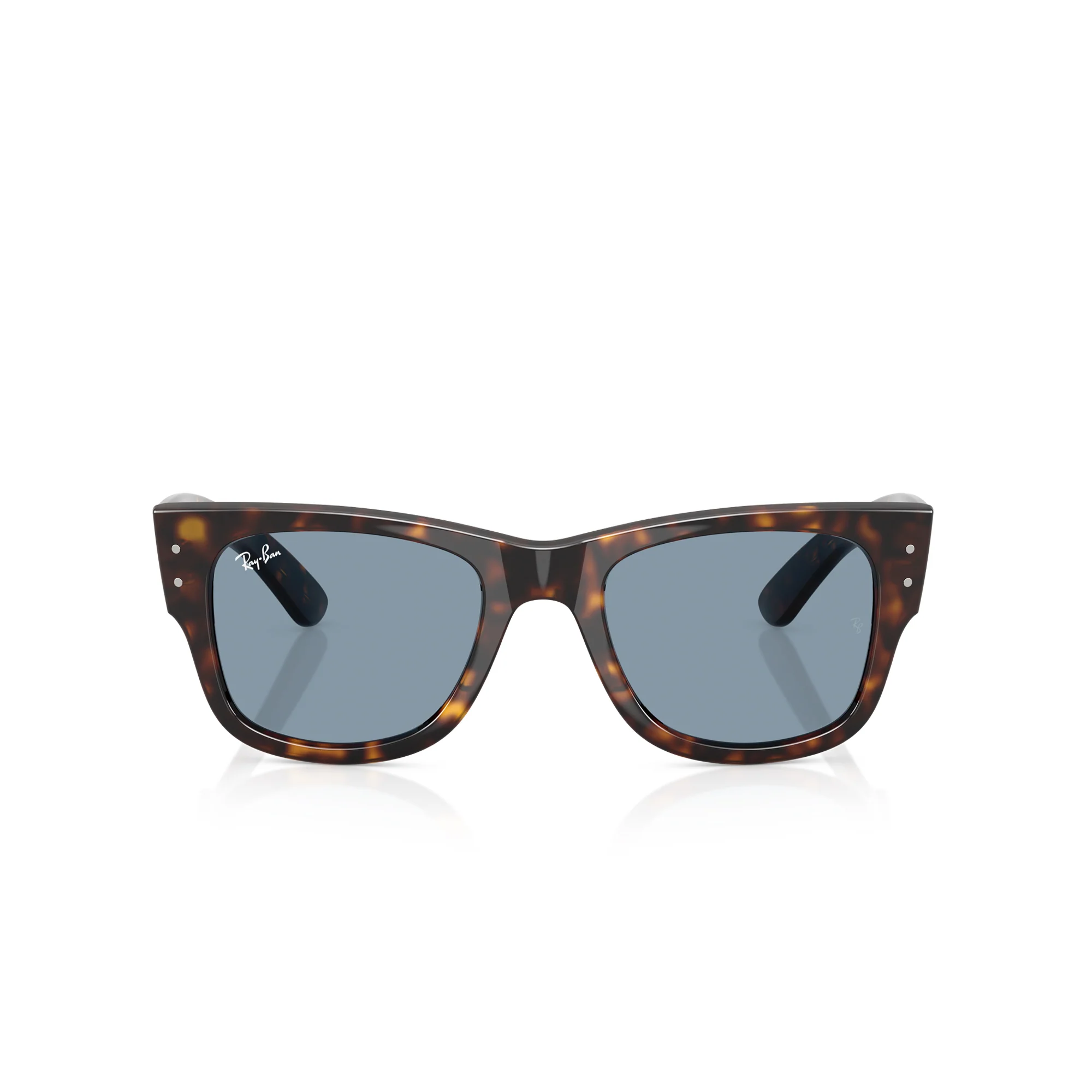 RAY-BAN Mega Wayfarer Havana W/ Blue Sunglasses