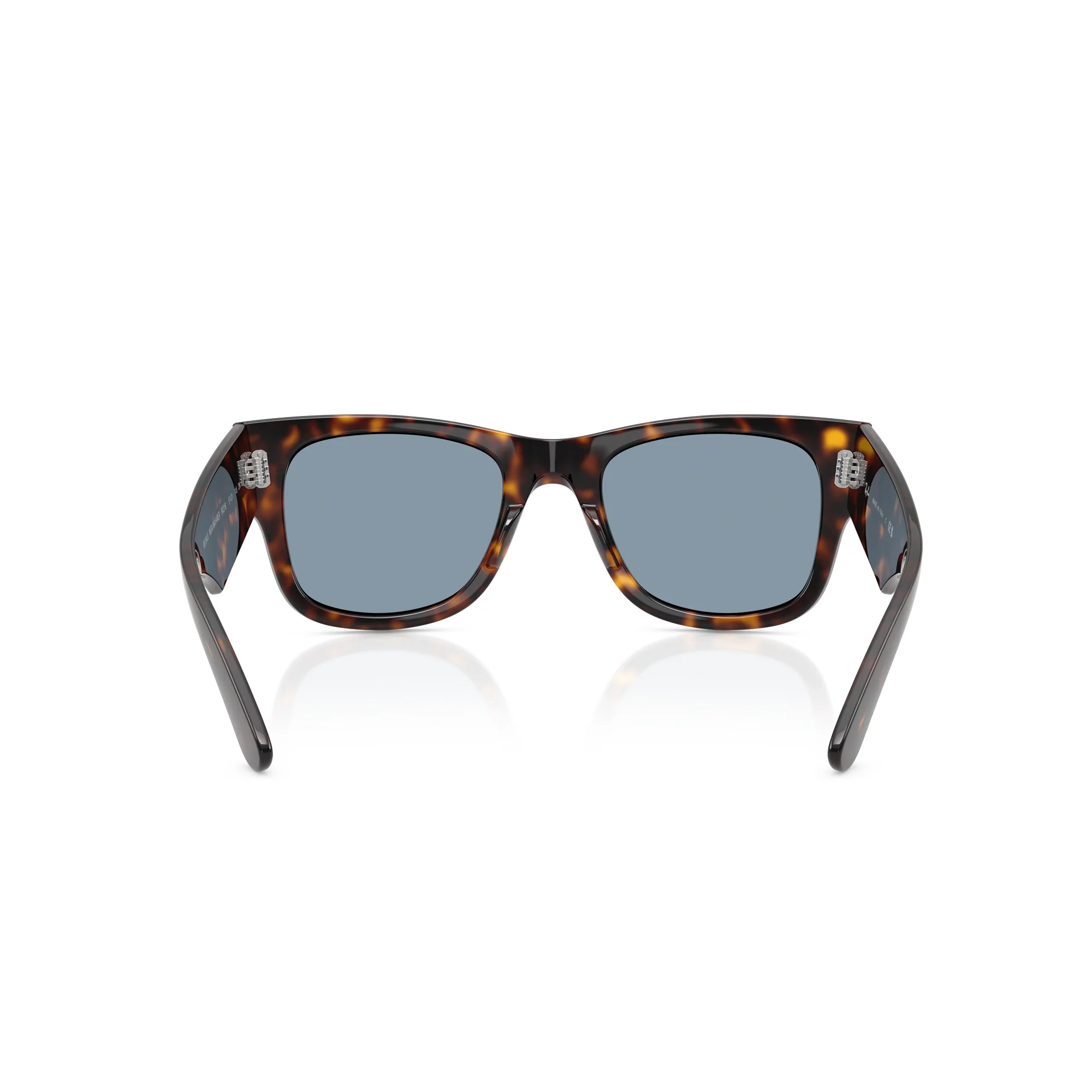 RAY-BAN Mega Wayfarer Havana W/ Blue Sunglasses - Image 4