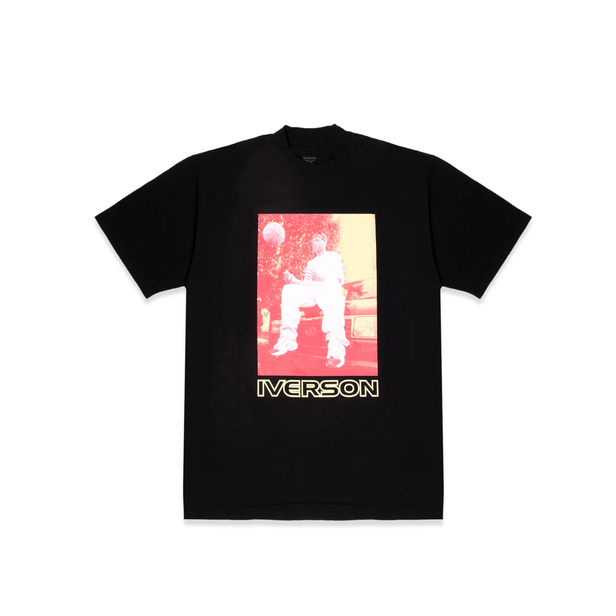 Reebok Allen Iverson Hot Colors T-Shirt in Black