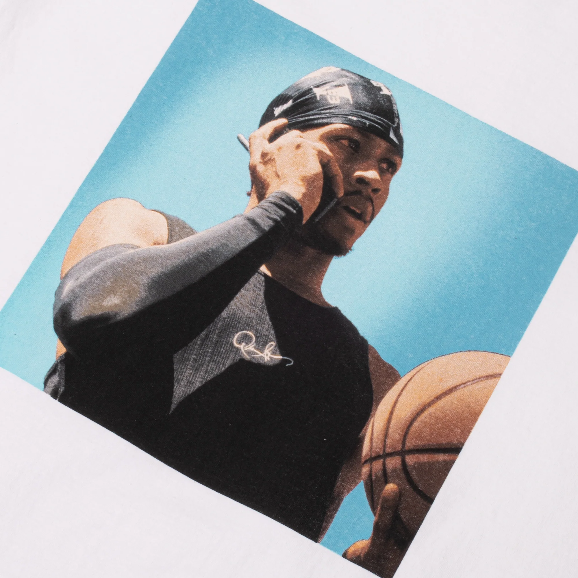 Reebok Men's Allen Iverson Phone & Ball T-Shirt - Image 2