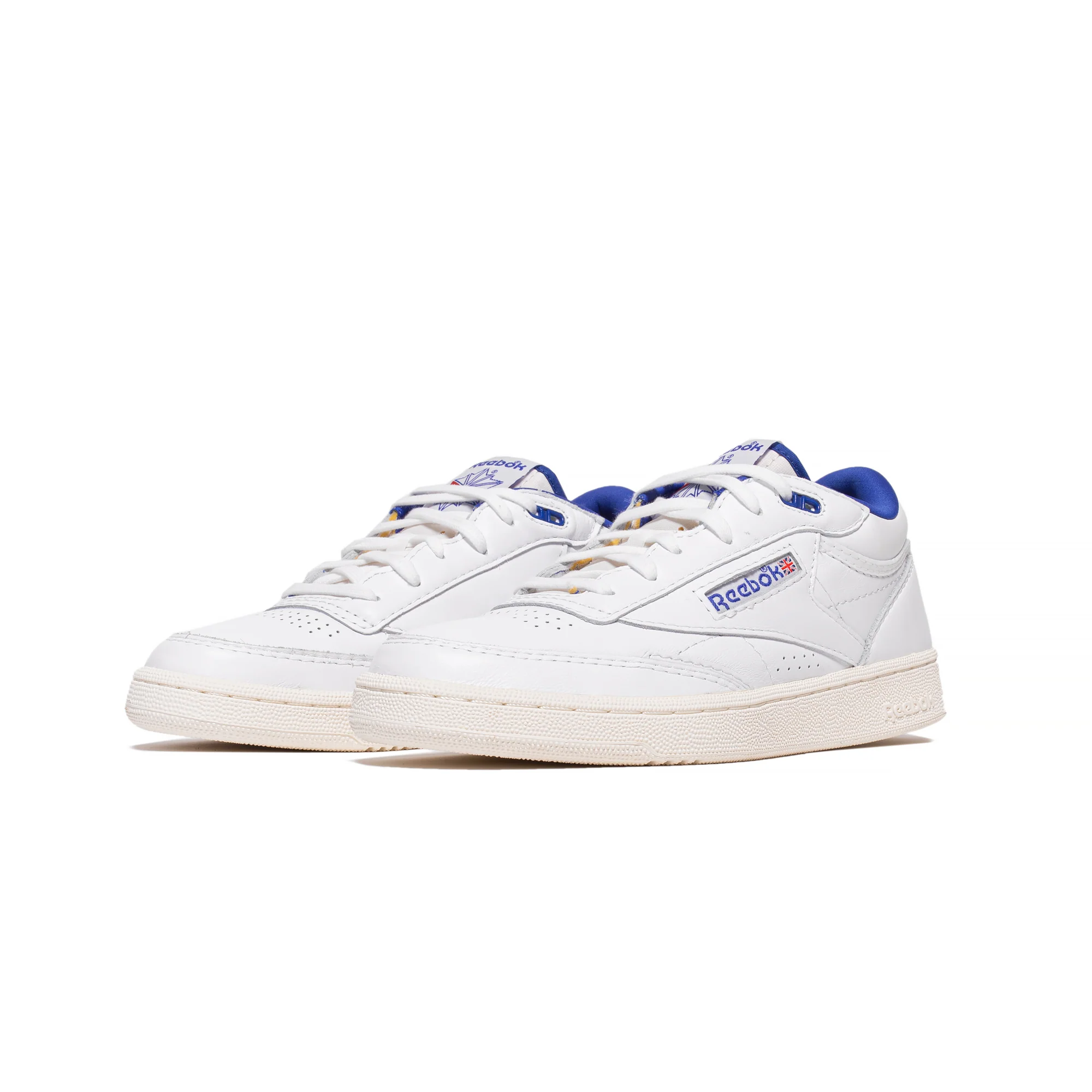 Reebok Mens Club C Mid II Vintage Shoes 'White' - Image 2