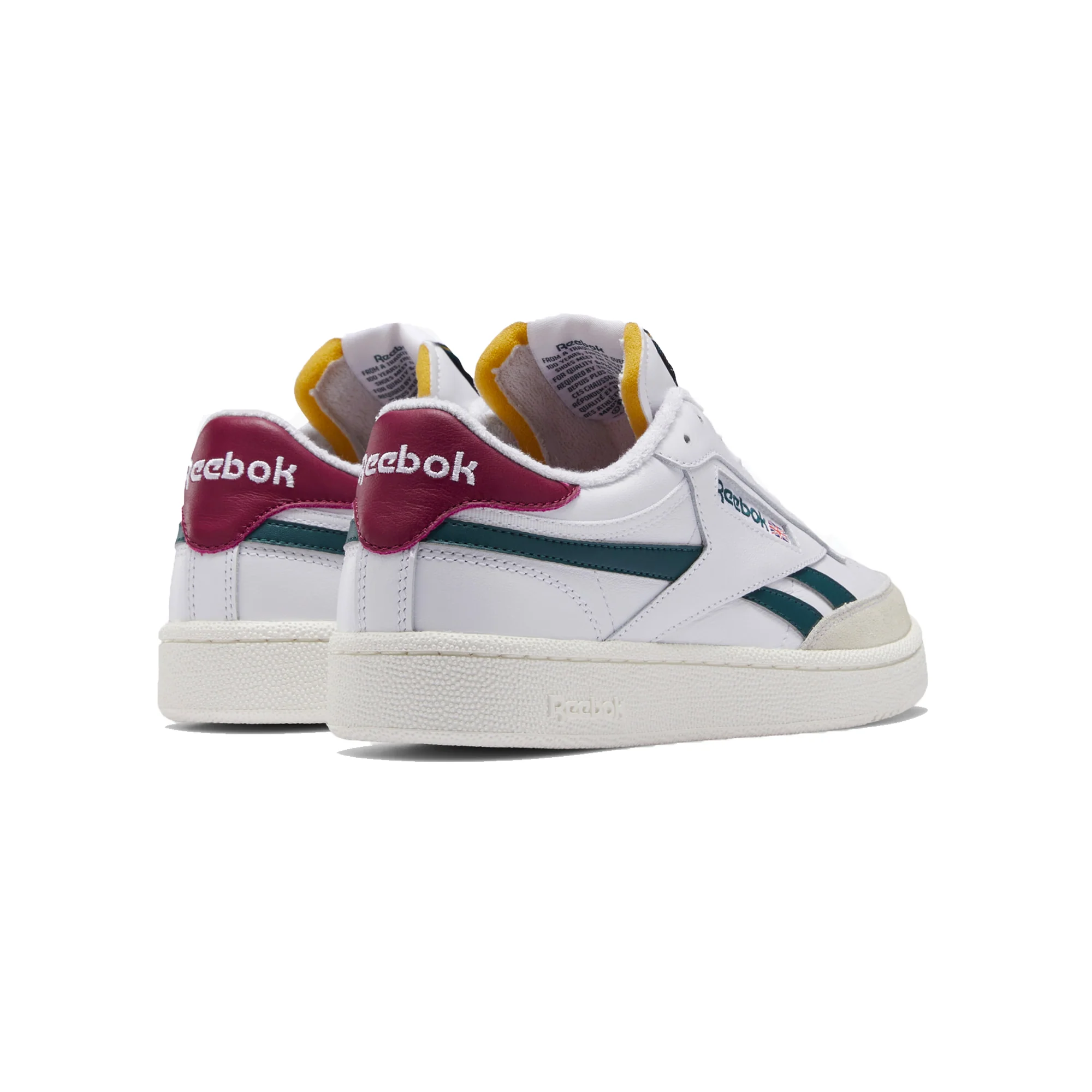 Reebok Mens Club C Revenge Shoes 'White' - Image 3