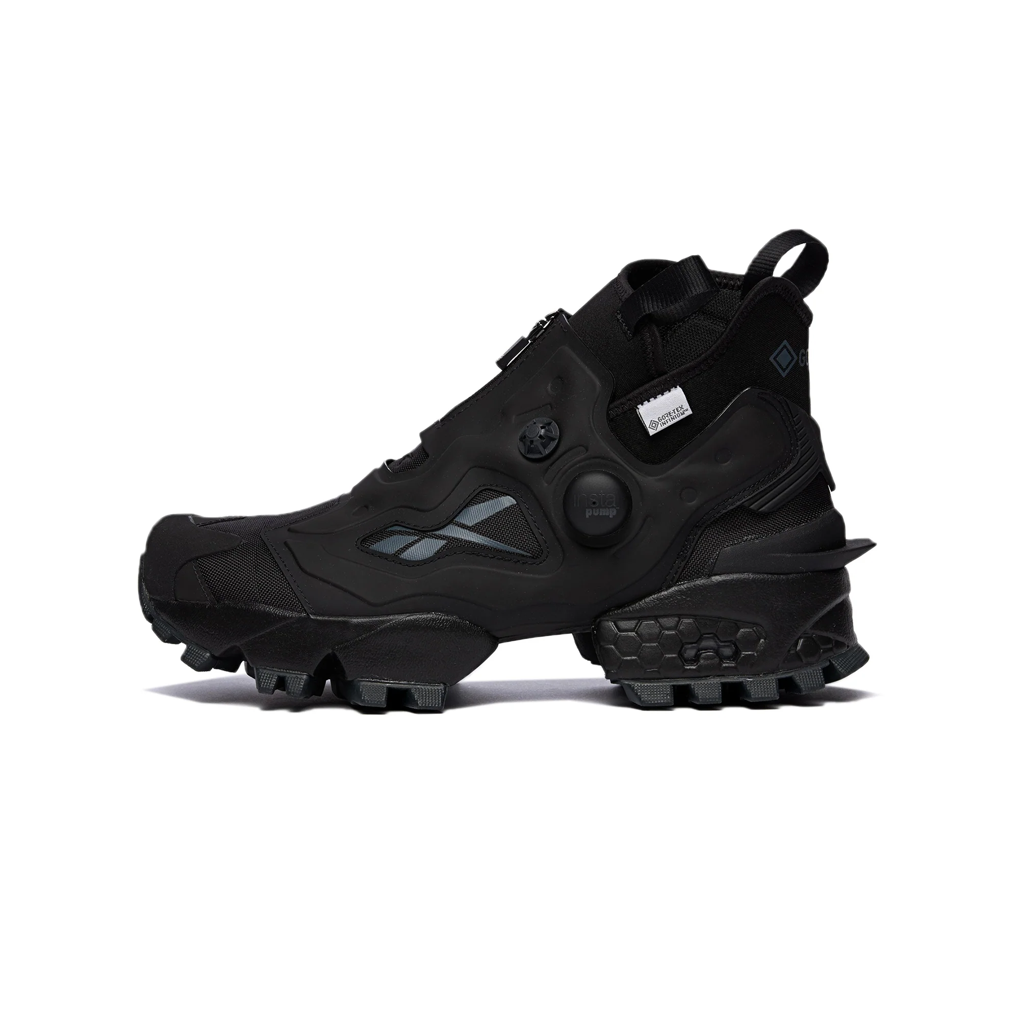 Reebok Mens Instapump Fury X GTX Shoes 'Black/cold grey'