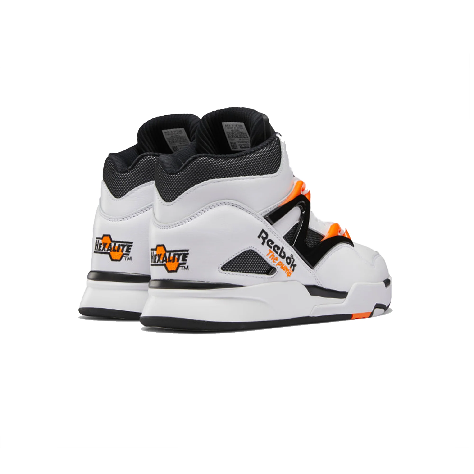 Reebok Mens Pump Omni Zone II 'White' - Image 3
