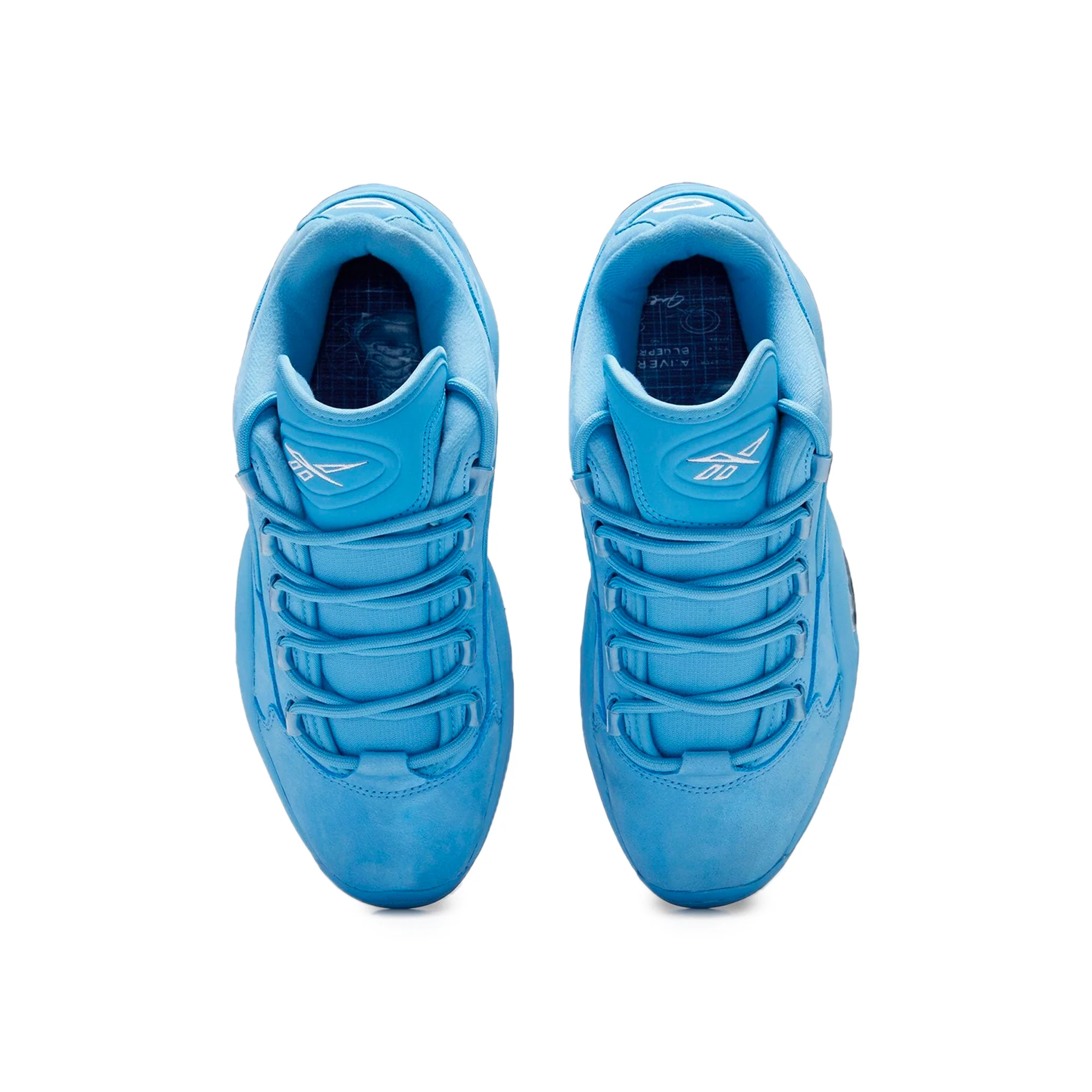 Reebok Mens Question Low Shoes Essential Blue - Image 4