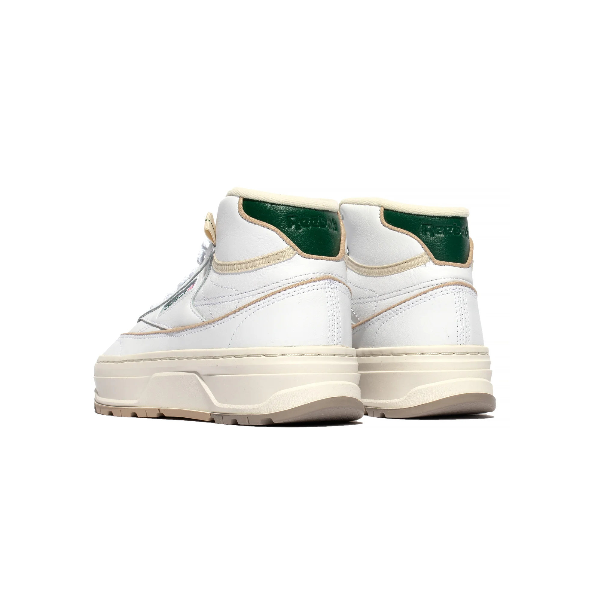 Reebok Womens Club C Geo Mid Shoes - Image 3