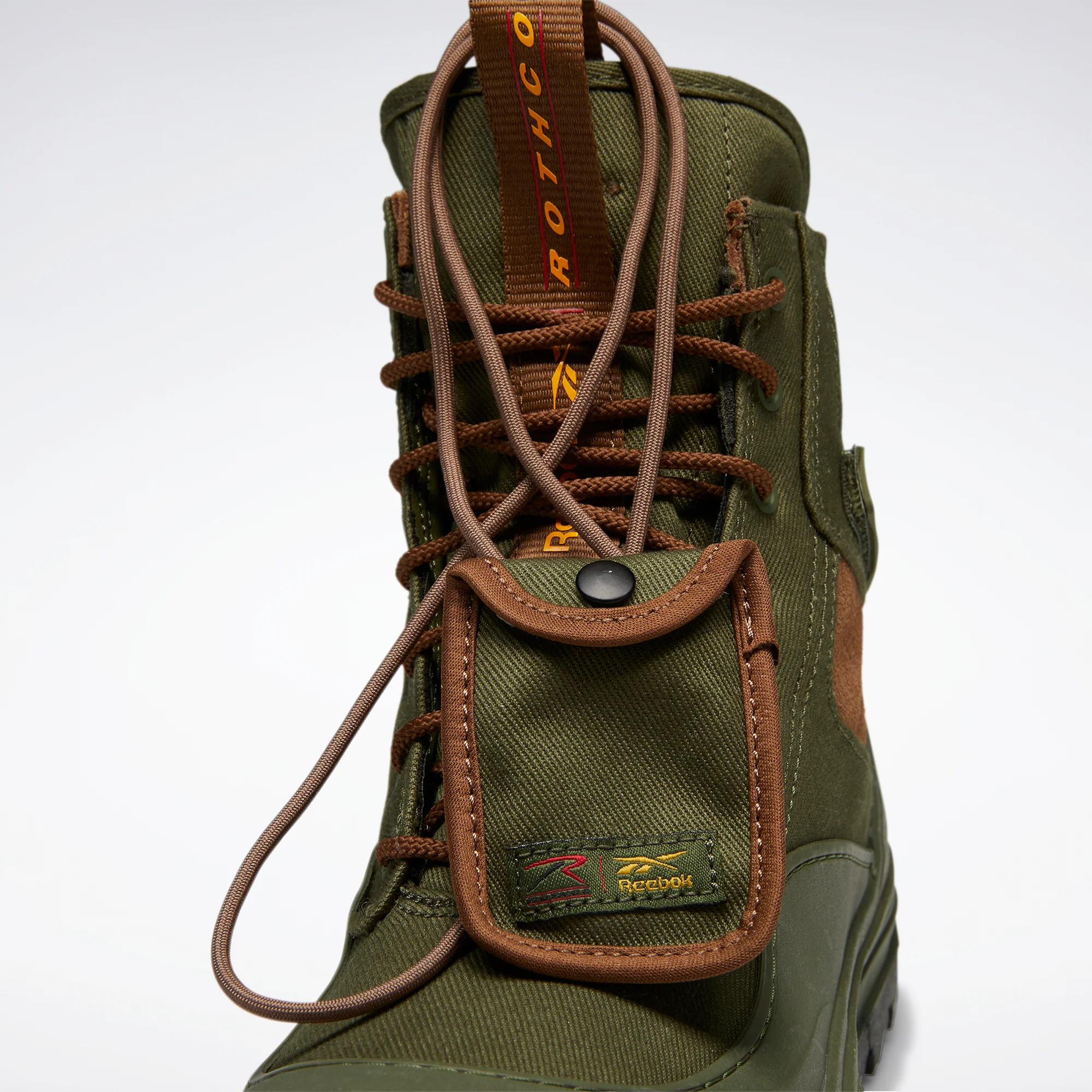 Reebok Womens Club C Cleated Mid Shoes 'Moss Green' - Image 4