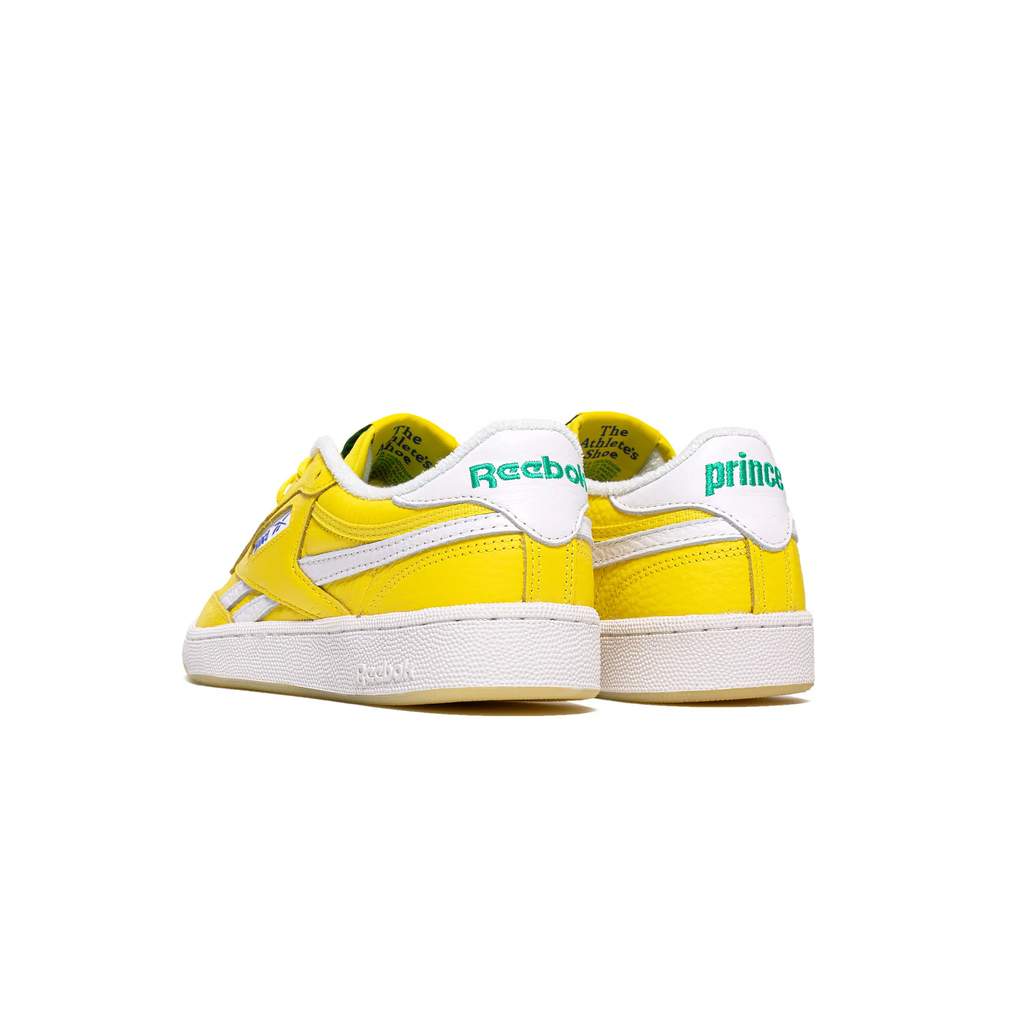 Reebok Mens Club C Revenge Shoes 'Stinger Yellow/Ftwr White' - Image 3