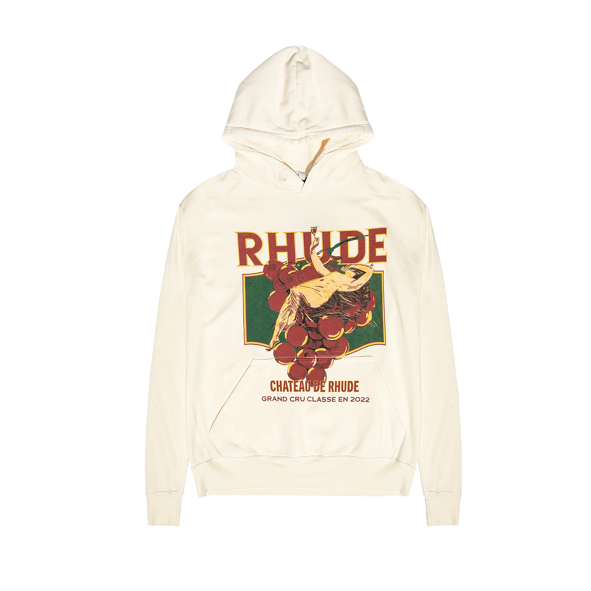 Rhude Mens Cheateau De Rhude Hoodie